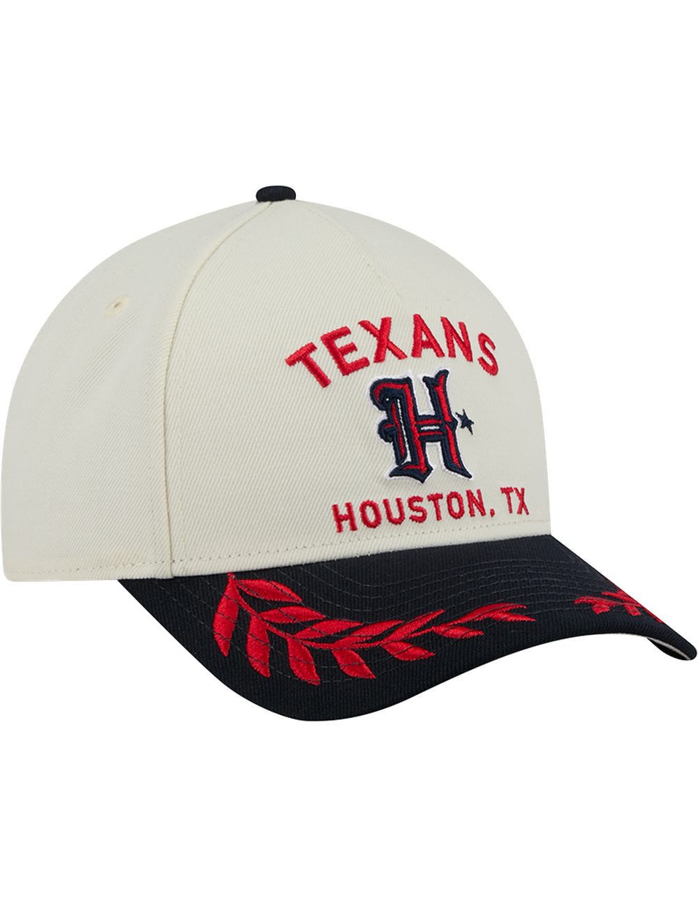 Houston Texans New Era NFL 25 Draft 9FORTY M-Crown Snapback Hat - Chrome