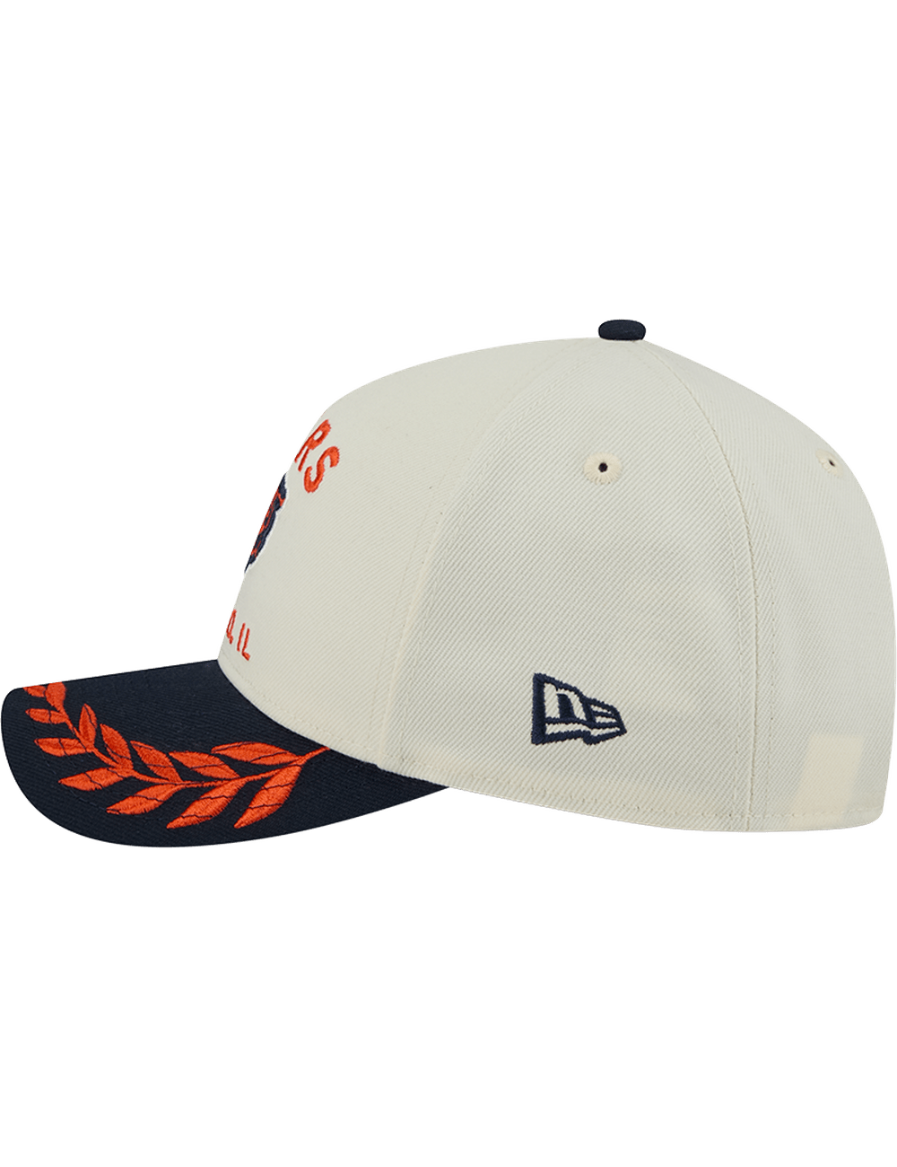 Chicago Bears New Era NFL 25 Draft 9FORTY M-Crown Snapback Hat - Chrome