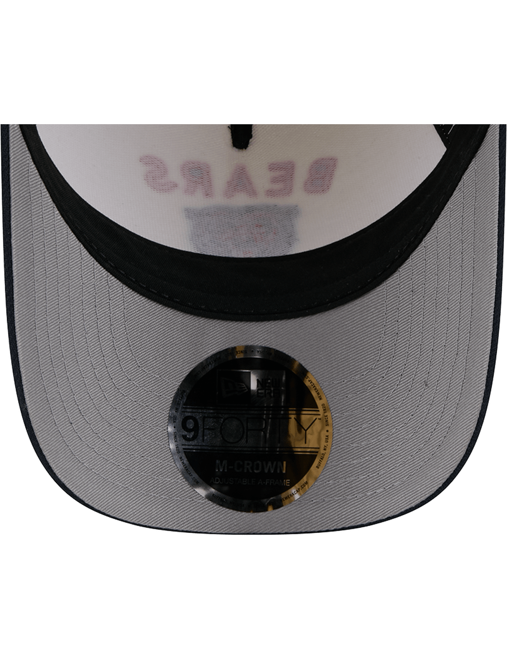 Chicago Bears New Era NFL 25 Draft 9FORTY M-Crown Snapback Hat - Chrome