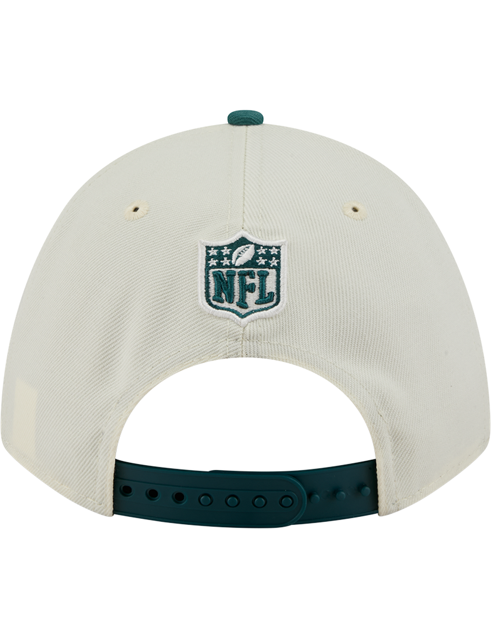 Philadelphia Eagles New Era NFL 25 Draft 9FORTY M-Crown Snapback Hat - Chrome