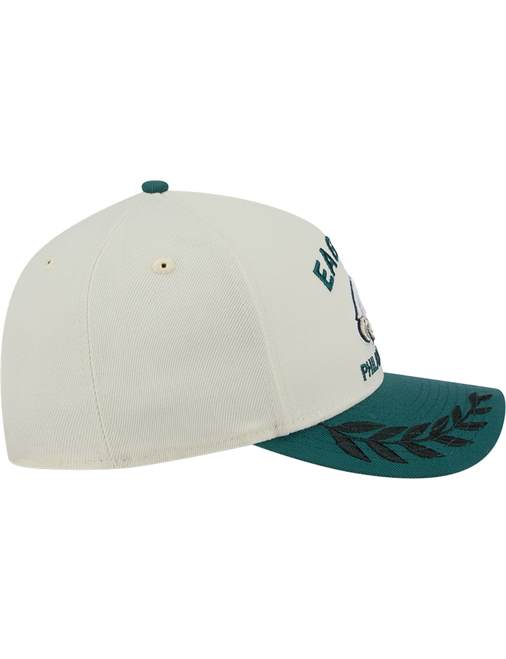 Philadelphia Eagles New Era NFL 25 Draft 9FORTY M-Crown Snapback Hat - Chrome