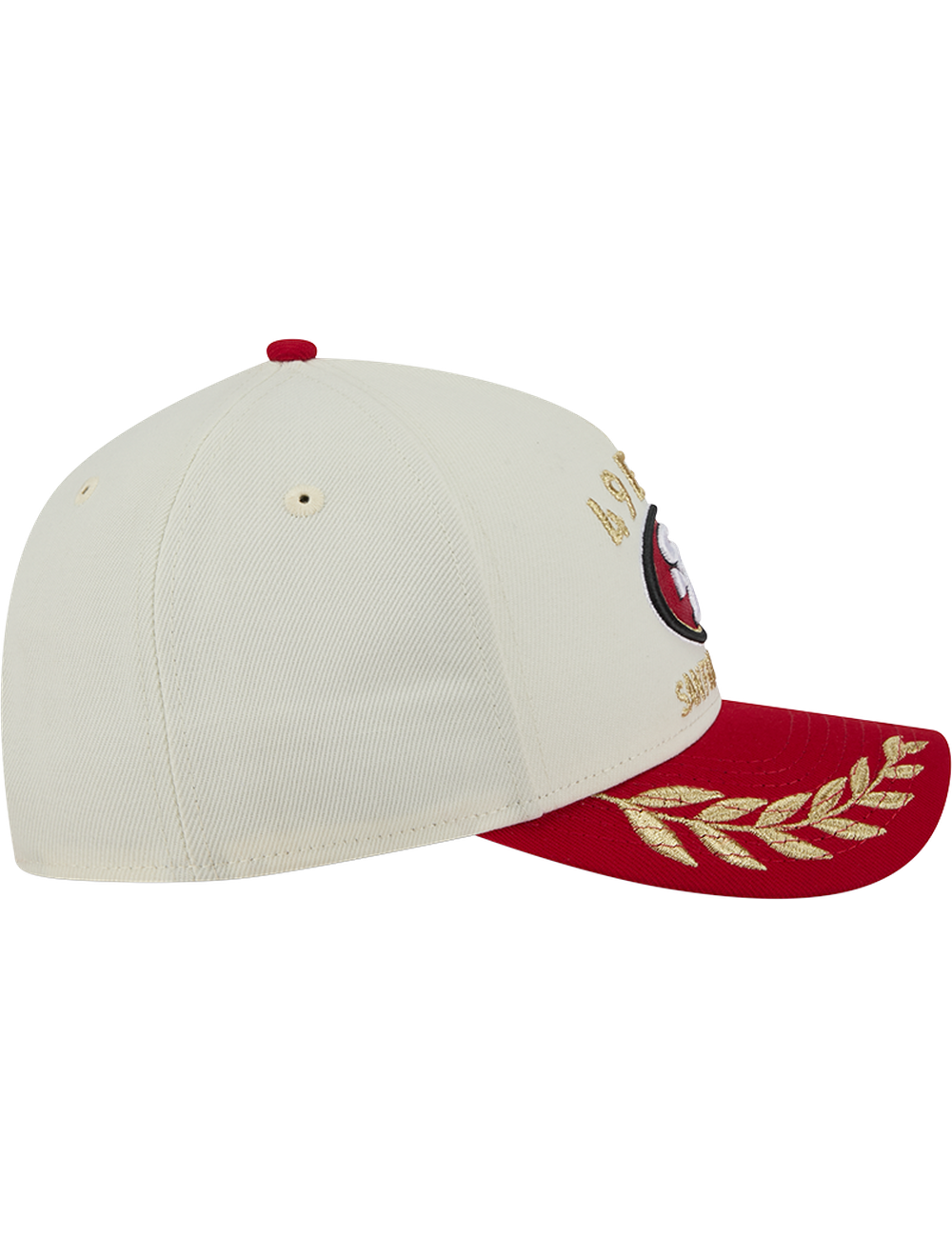San Francisco 49ers New Era NFL 25 Draft 9FORTY M-Crown Snapback Hat - Chrome