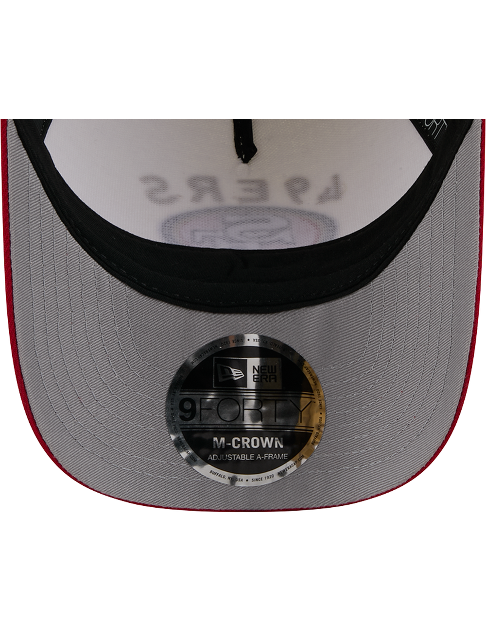 San Francisco 49ers New Era NFL 25 Draft 9FORTY M-Crown Snapback Hat - Chrome