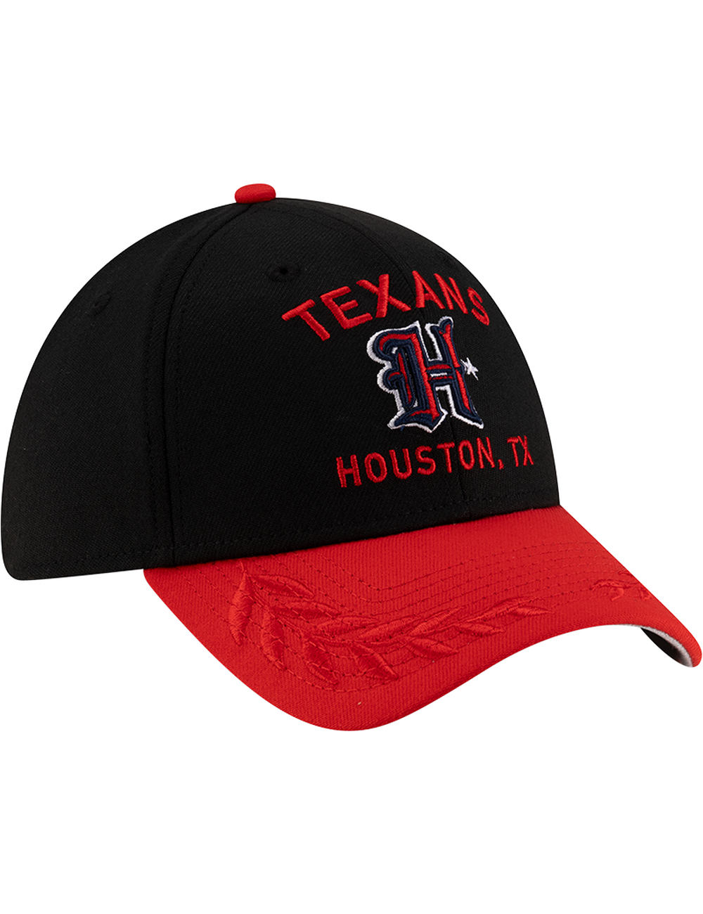 Houston Texans New Era NFL 25 Draft 39THIRTY Stretch-Fit Hat - Black