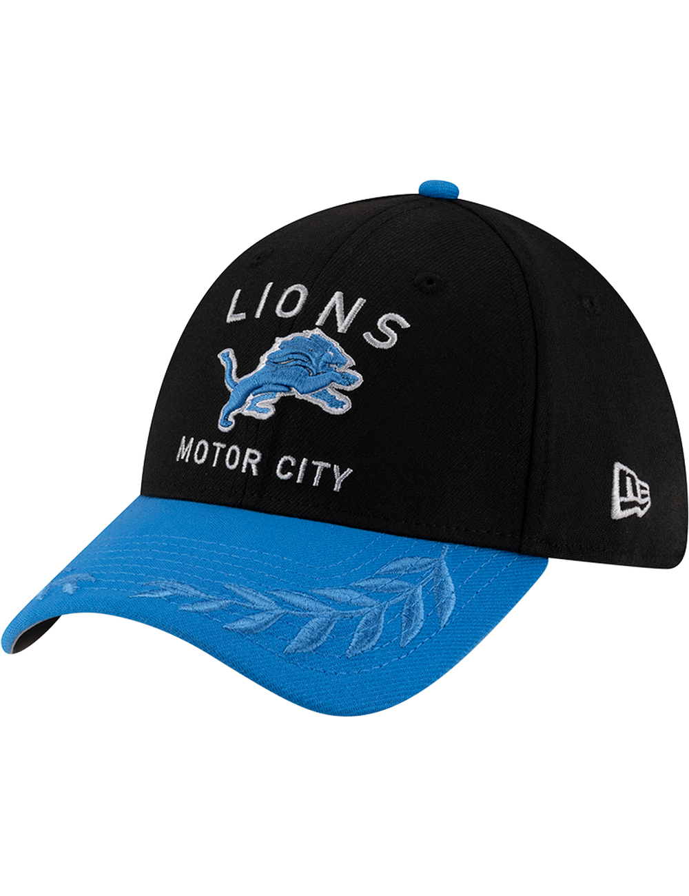 Detroit Lions New Era NFL 25 Draft 39THIRTY Stretch-Fit Hat - Black