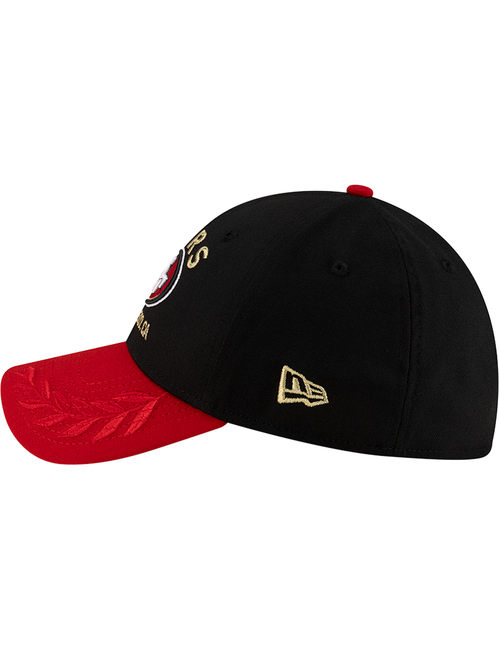 San Francisco 49ers New Era NFL 25 Draft 39THIRTY Stretch-Fit Hat - Black