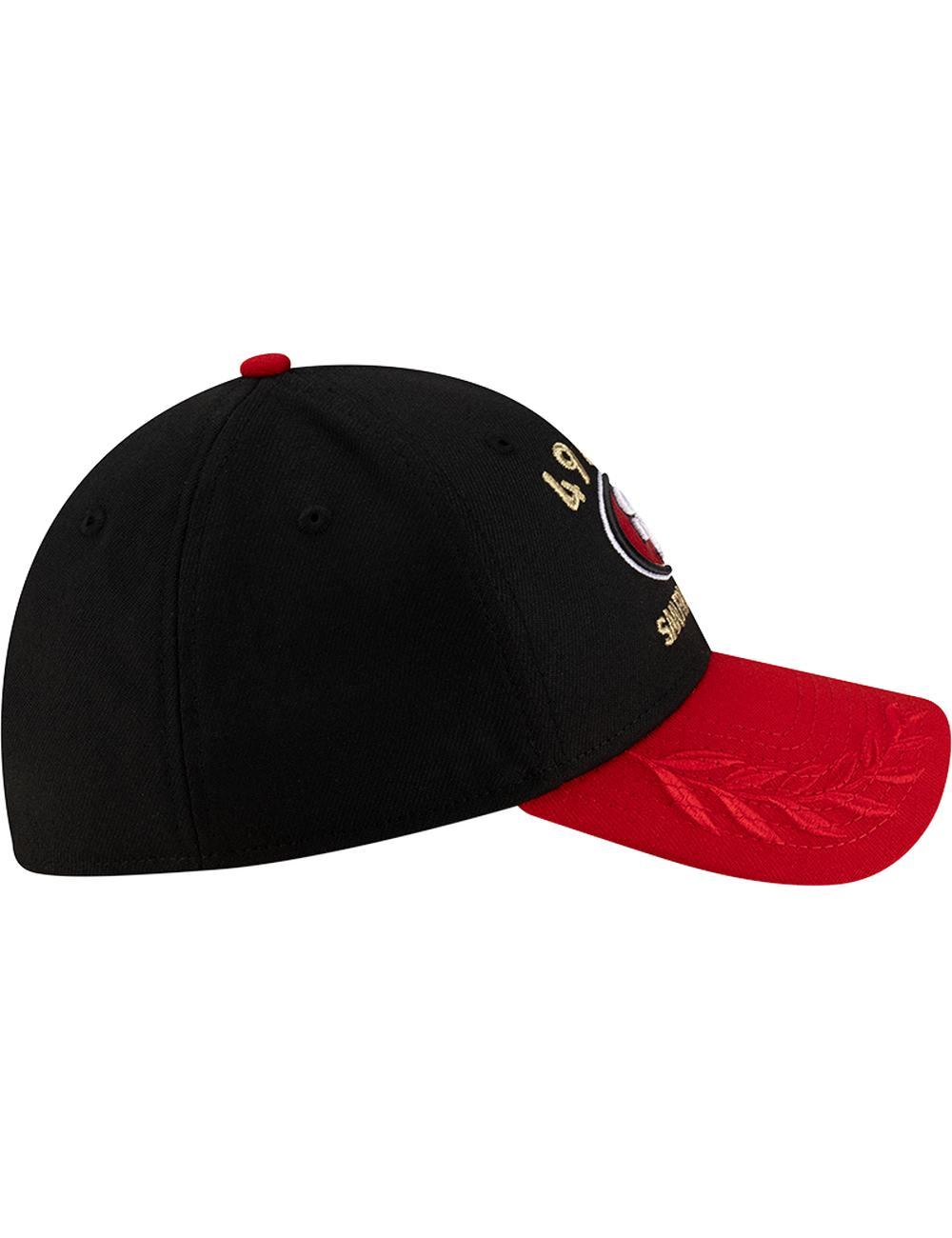 San Francisco 49ers New Era NFL 25 Draft 39THIRTY Stretch-Fit Hat - Black