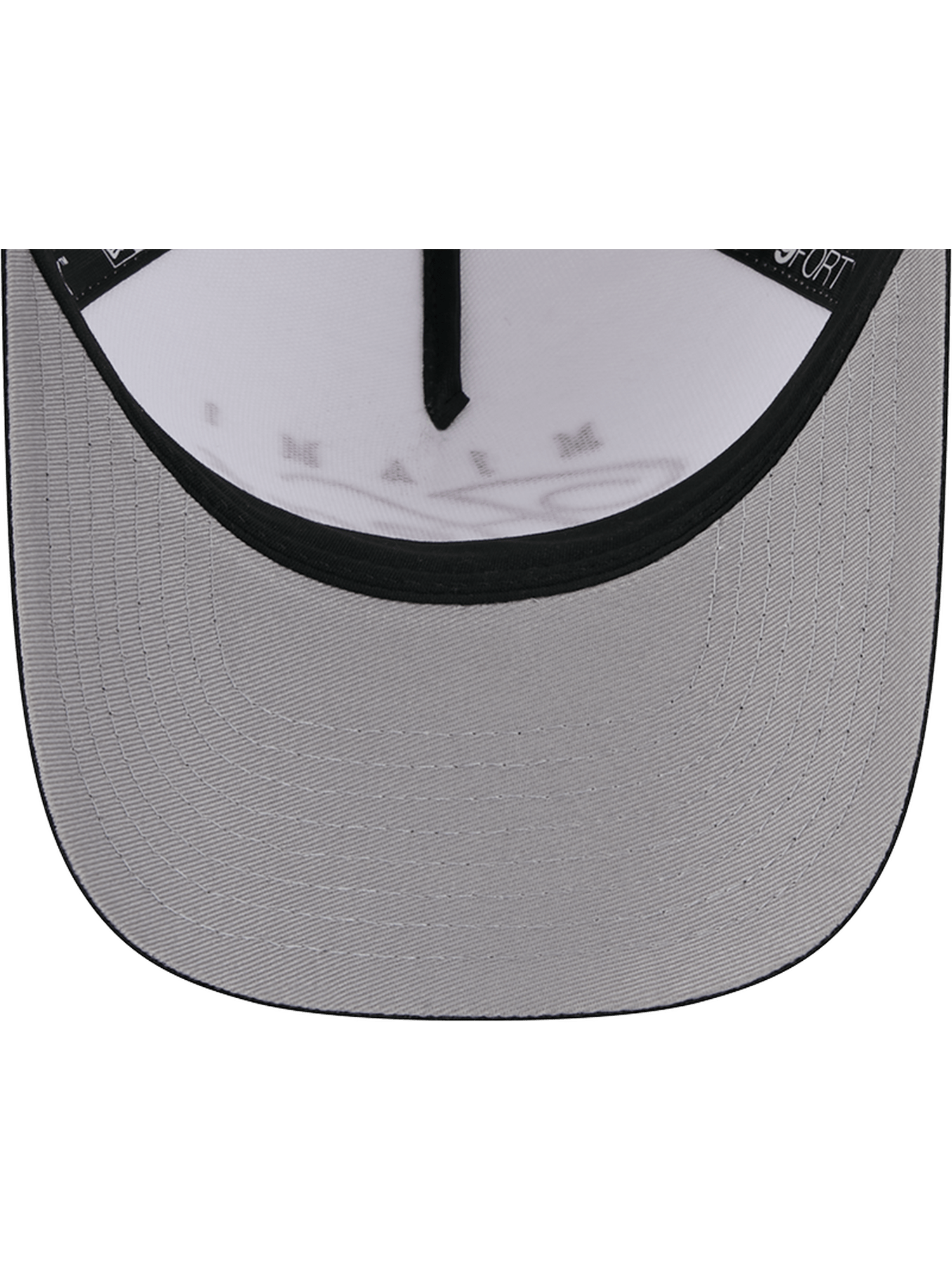 Miami Heat New Era NBA 25 Draft 9FORTY M-Crown A-Frame Snapback Hat - White