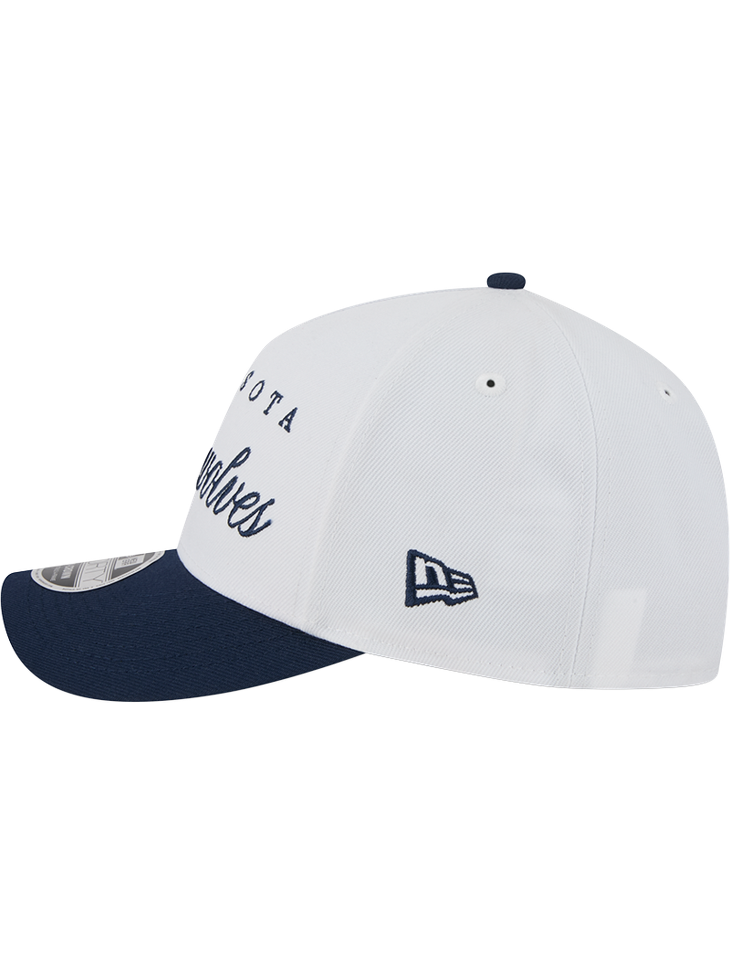 Minnesota Timberwolves New Era NBA 25 Draft 9FORTY M-Crown A-Frame Snapback Hat - White