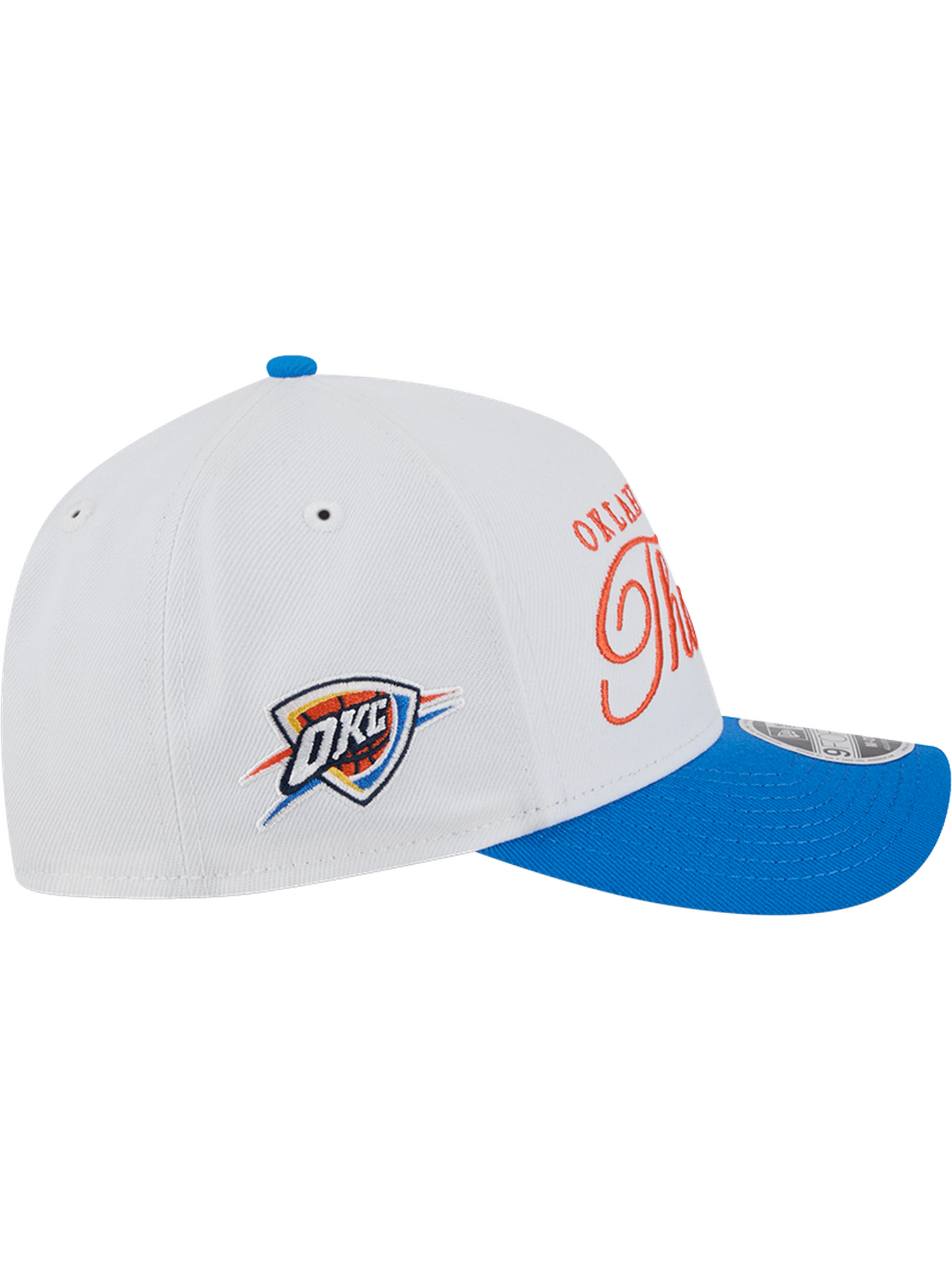 Oklahoma City Thunder New Era NBA 25 Draft 9FORTY M-Crown A-Frame Snapback Hat - White