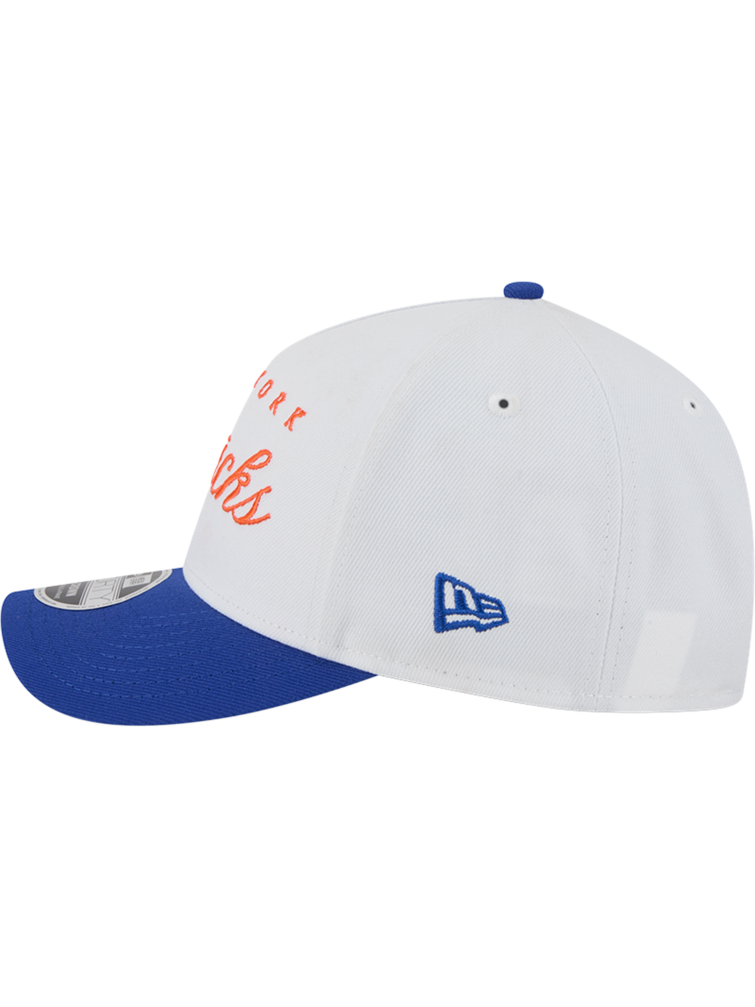 New York Knicks New Era NBA 25 Draft 9FORTY M-Crown A-Frame Snapback Hat - White