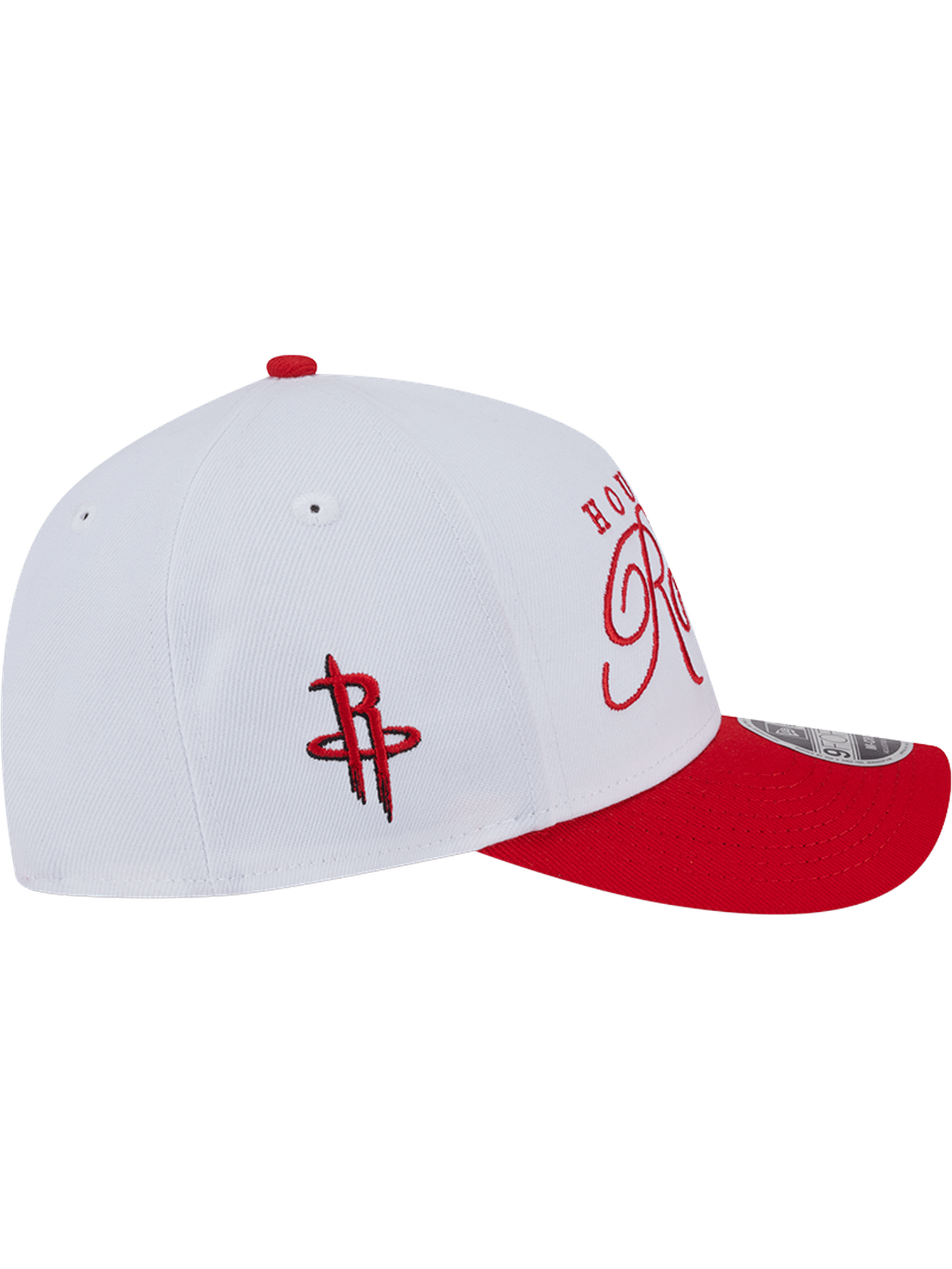 Houston Rockets New Era NBA 25 Draft 9FORTY M-Crown A-Frame Snapback Hat - White