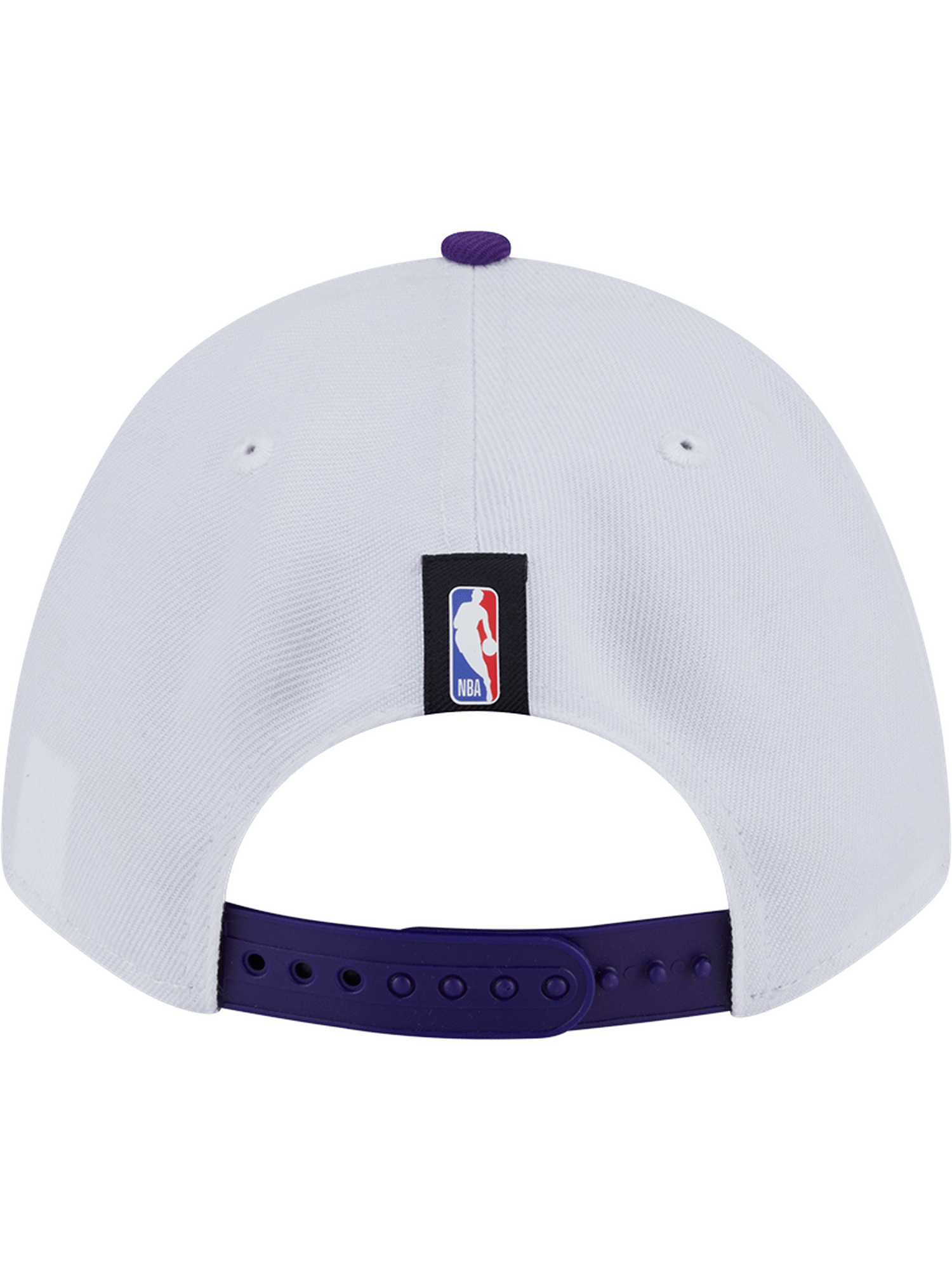 Los Angeles Lakers New Era NBA 25 Draft 9FORTY M-Crown A-Frame Snapback Hat - White