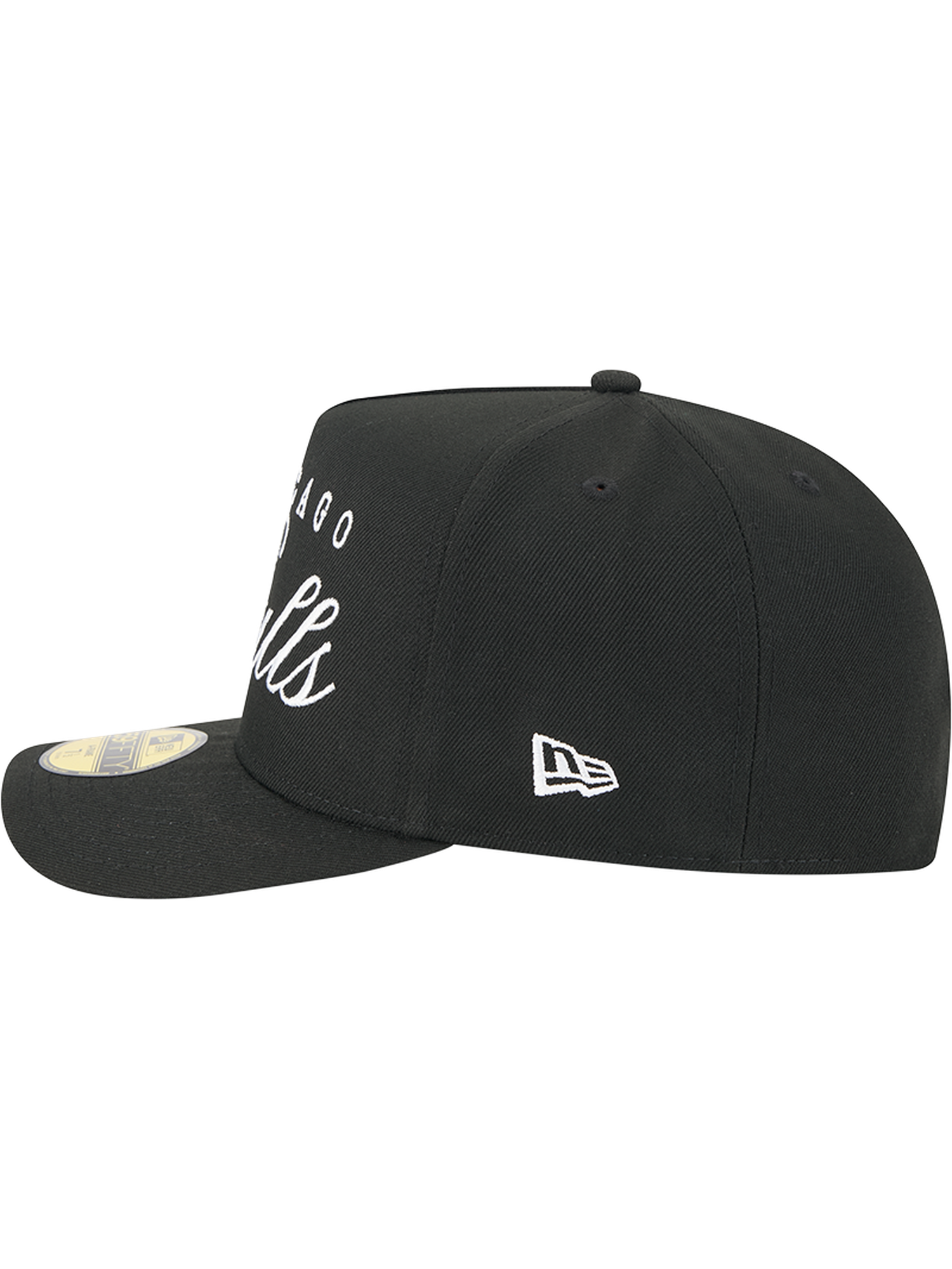 Chicago Bulls  New Era NBA 25 Draft 59FIFTY A-Frame Pre-Curved Fitted Hat - Black