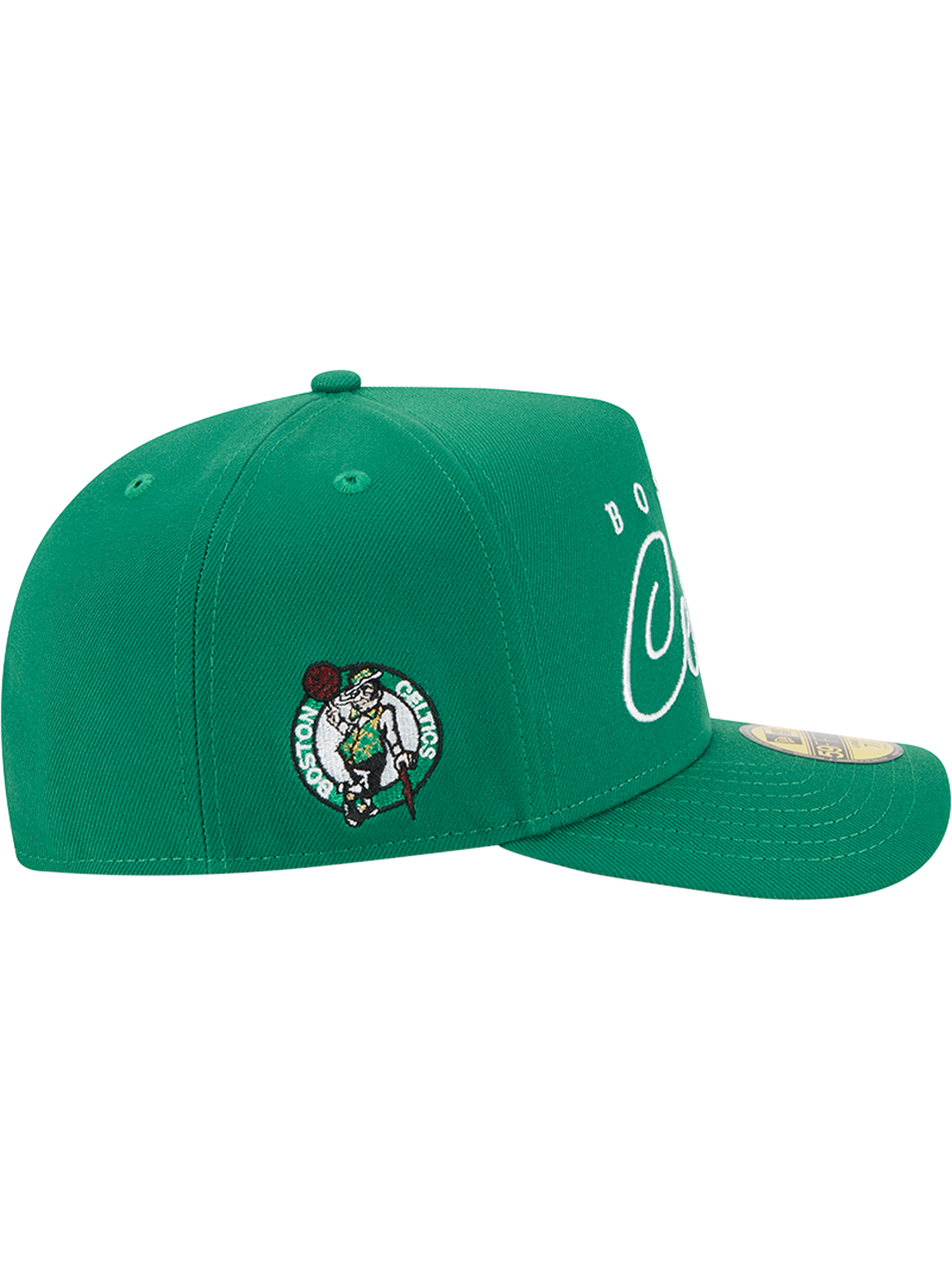 Boston Celtics New Era NBA 25 Draft 59FIFTY A-Frame Pre-Curved Fitted Hat - Green