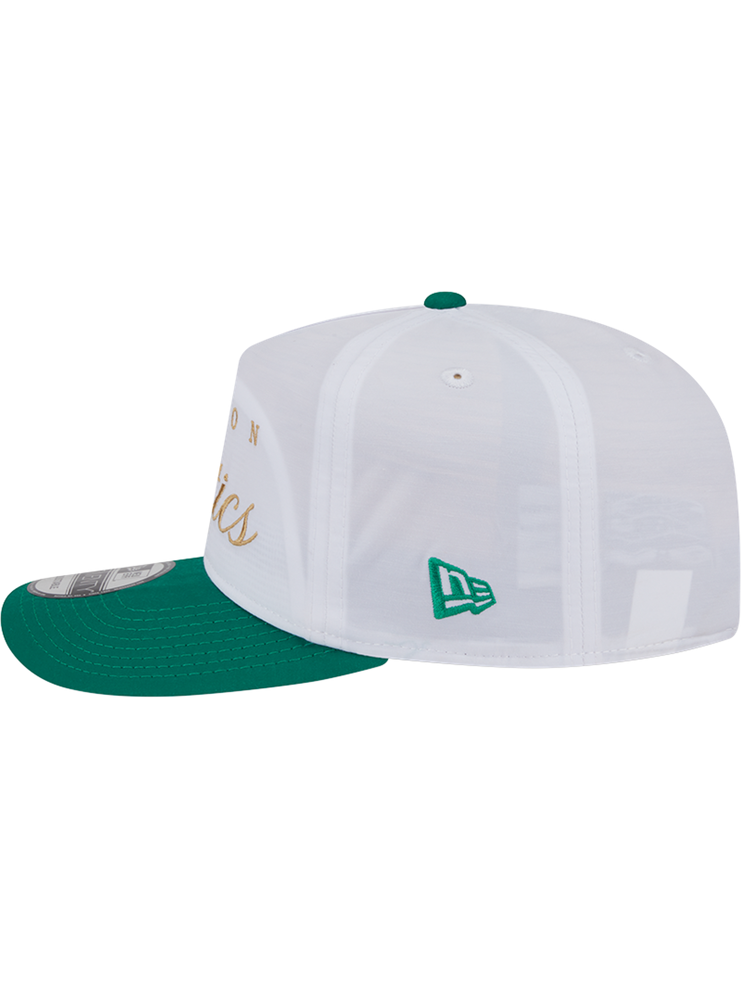 Boston Celtics New Era NBA 25 Draft 19TWENTY A-Frame Pre-Curved Hat - White