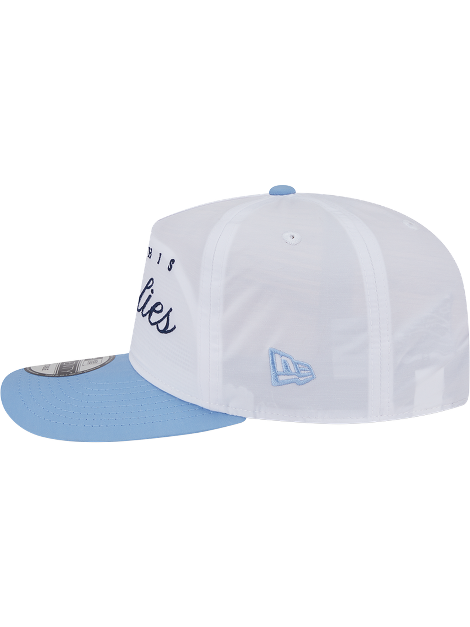 Memphis Grizzlies New Era NBA 25 Draft 19TWENTY A-Frame Pre-Curved Hat - White