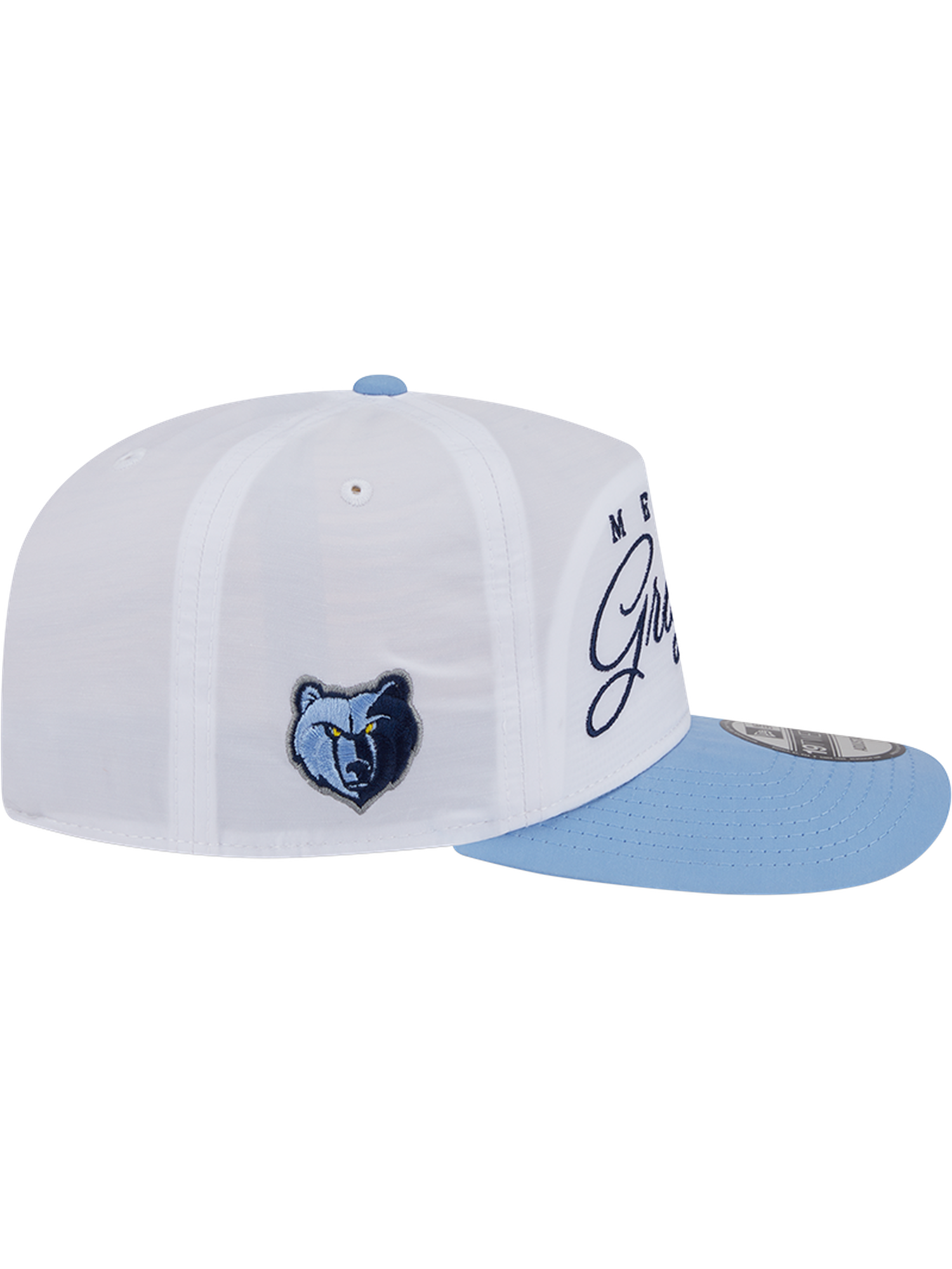 Memphis Grizzlies New Era NBA 25 Draft 19TWENTY A-Frame Pre-Curved Hat - White