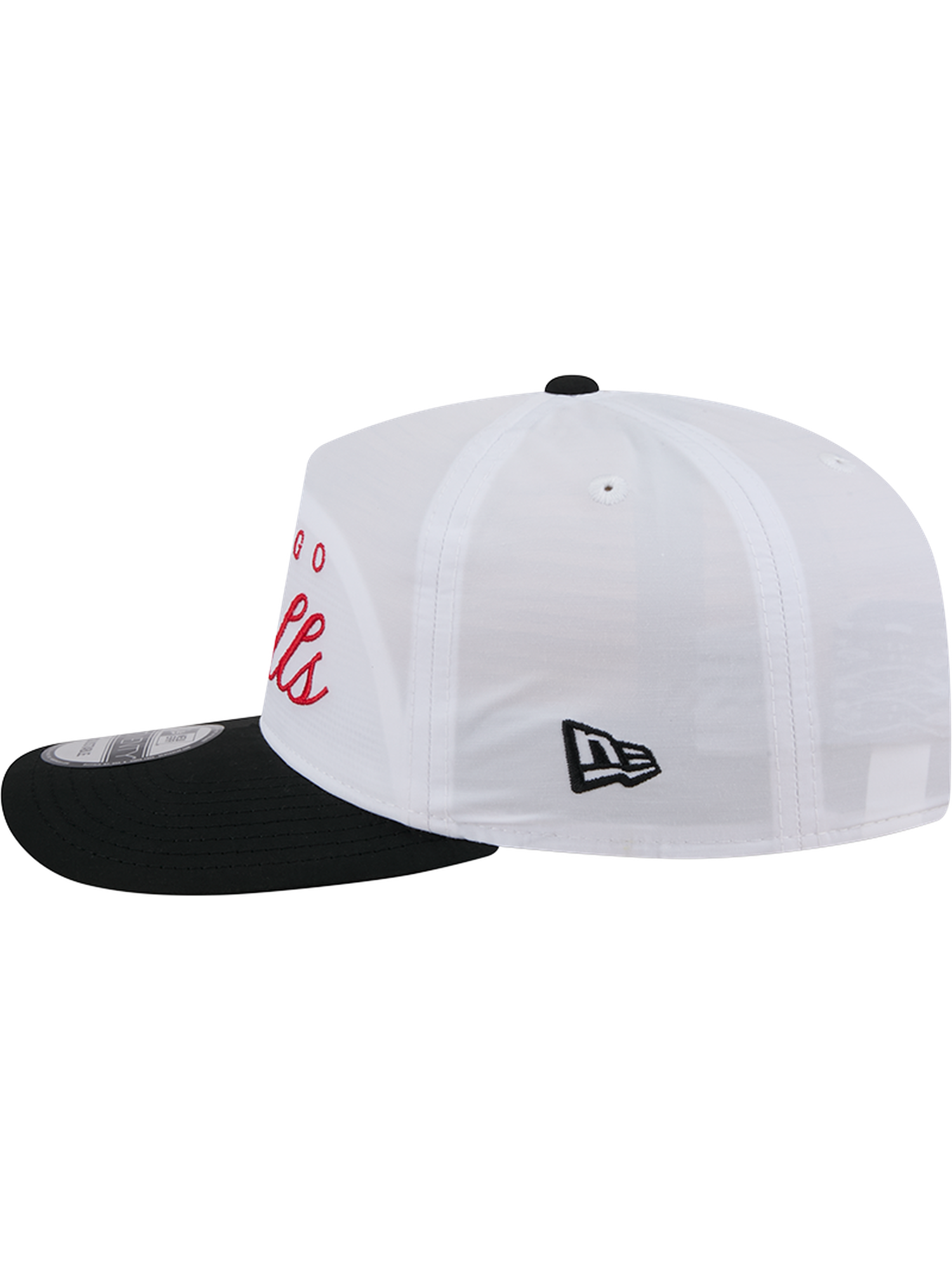Chicago Bulls  New Era NBA 25 Draft 19TWENTY A-Frame Pre-Curved Hat - White