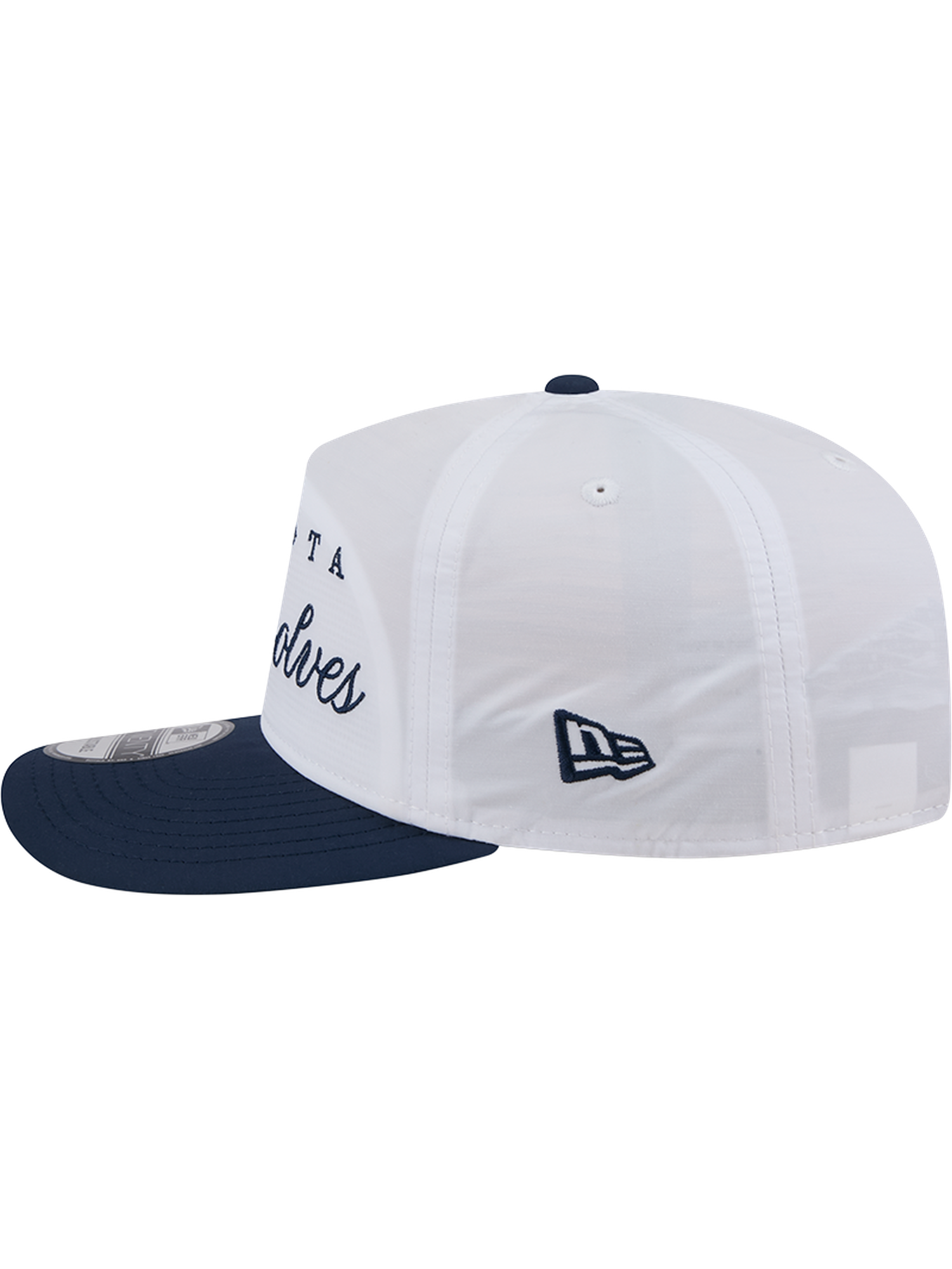 Minnesota Timberwolves New Era NBA 25 Draft 19TWENTY A-Frame Pre-Curved Hat - White