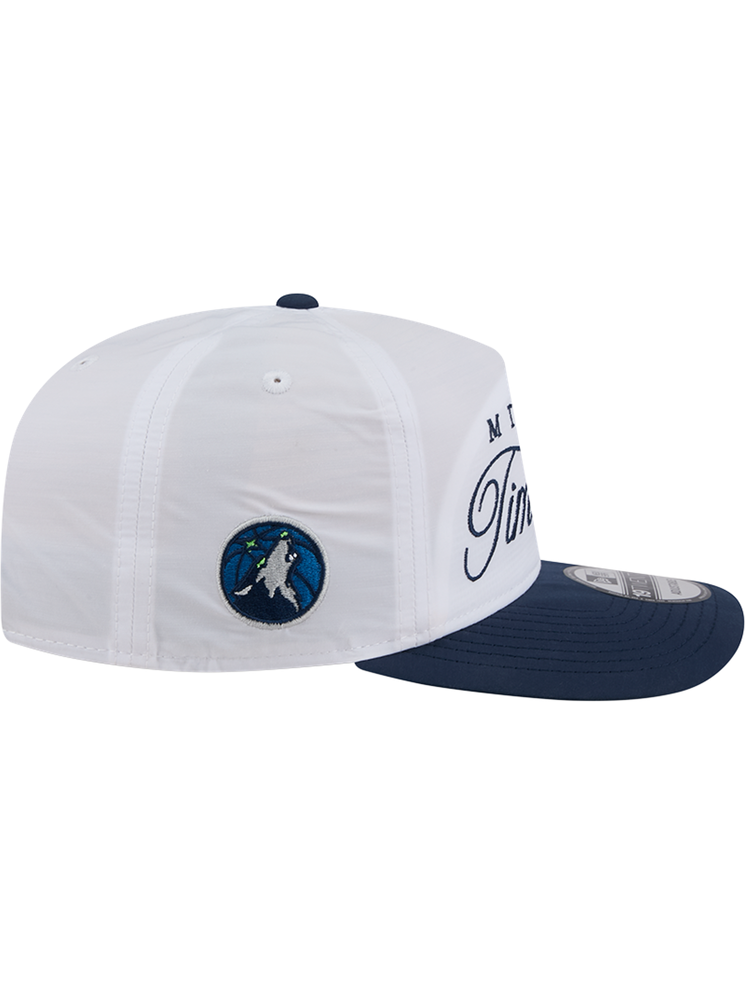 Minnesota Timberwolves New Era NBA 25 Draft 19TWENTY A-Frame Pre-Curved Hat - White