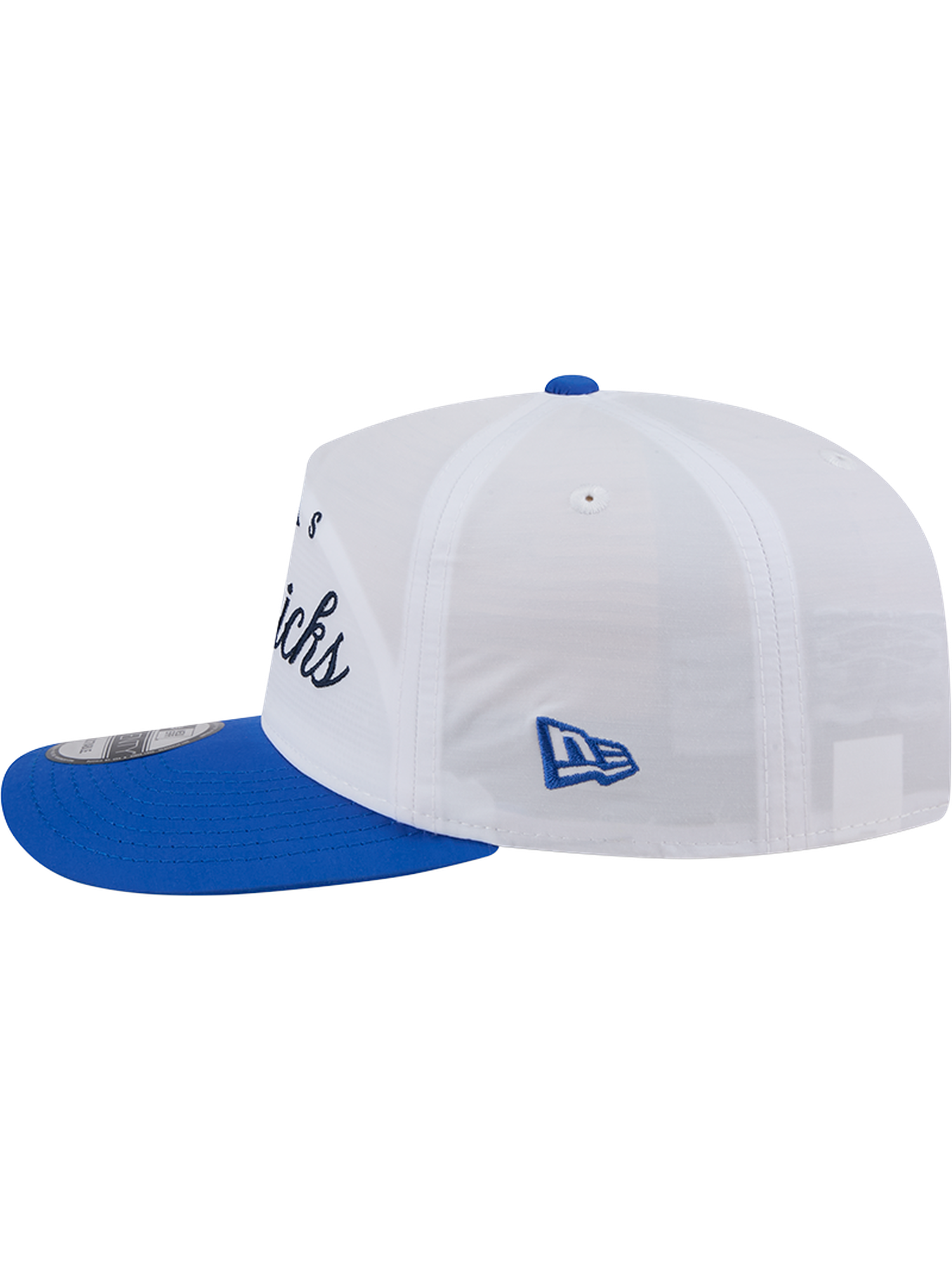 Dallas Mavericks New Era NBA 25 Draft 19TWENTY A-Frame Pre-Curved Hat - White