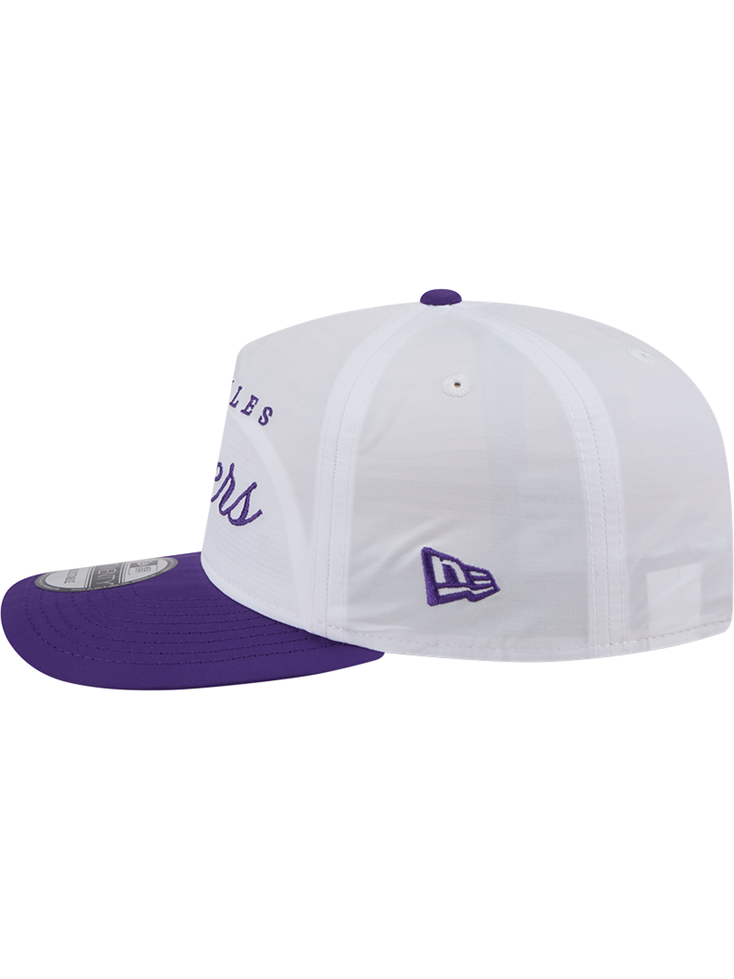 Los Angeles Lakers New Era NBA 25 Draft 19TWENTY A-Frame Pre-Curved Hat - White