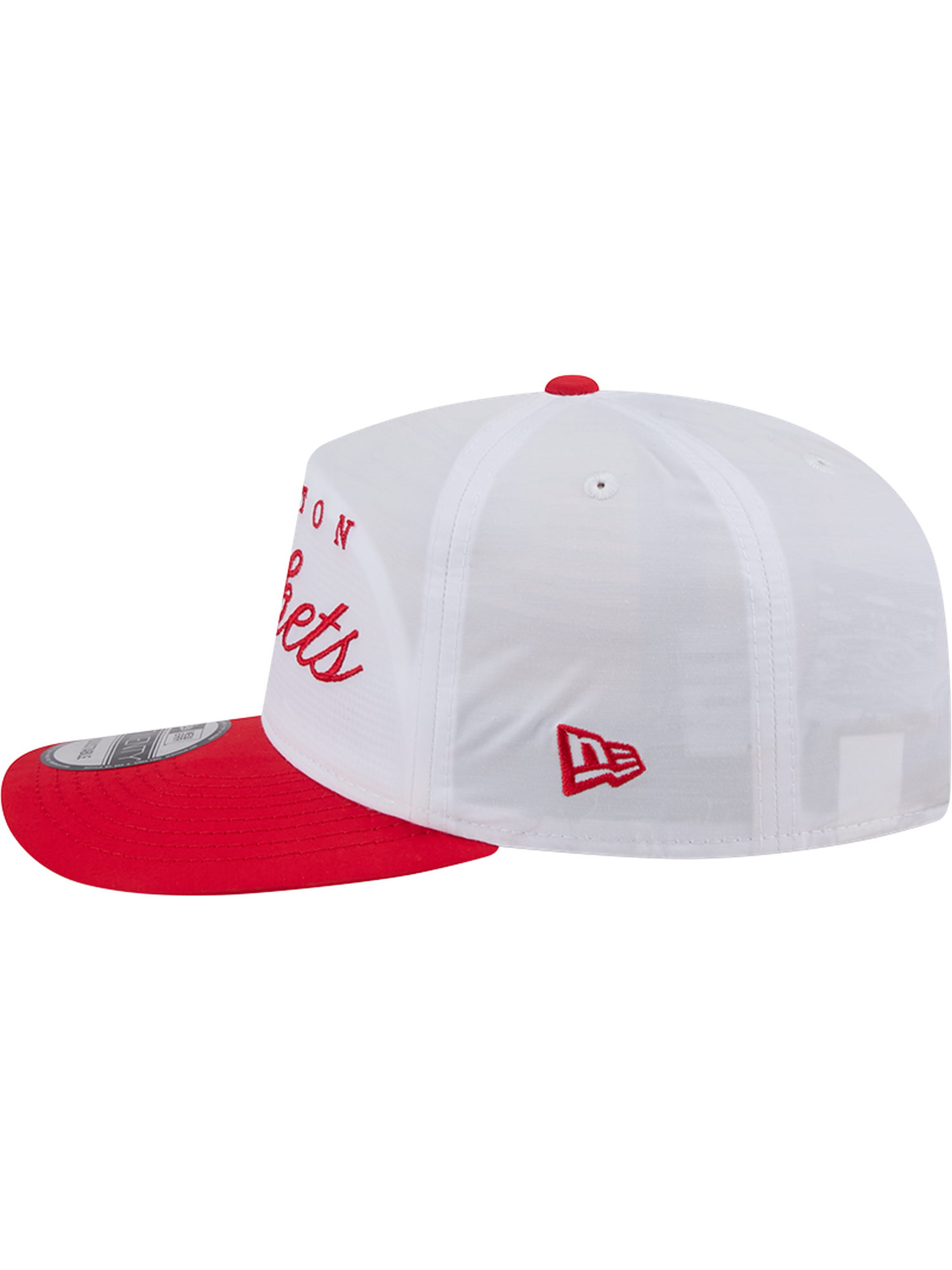 Houston Rockets New Era NBA 25 Draft 19TWENTY A-Frame Pre-Curved Hat - White