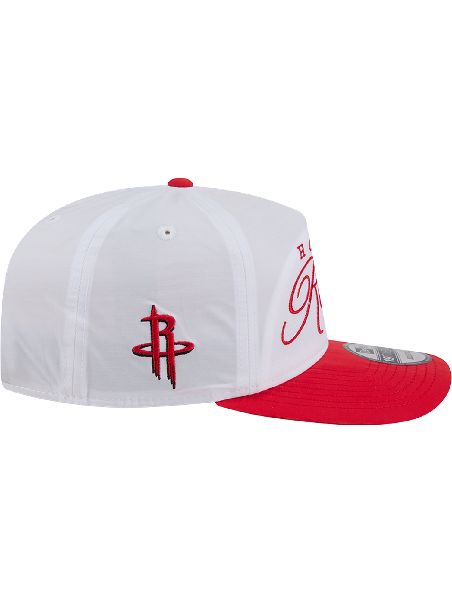 Houston Rockets New Era NBA 25 Draft 19TWENTY A-Frame Pre-Curved Hat - White