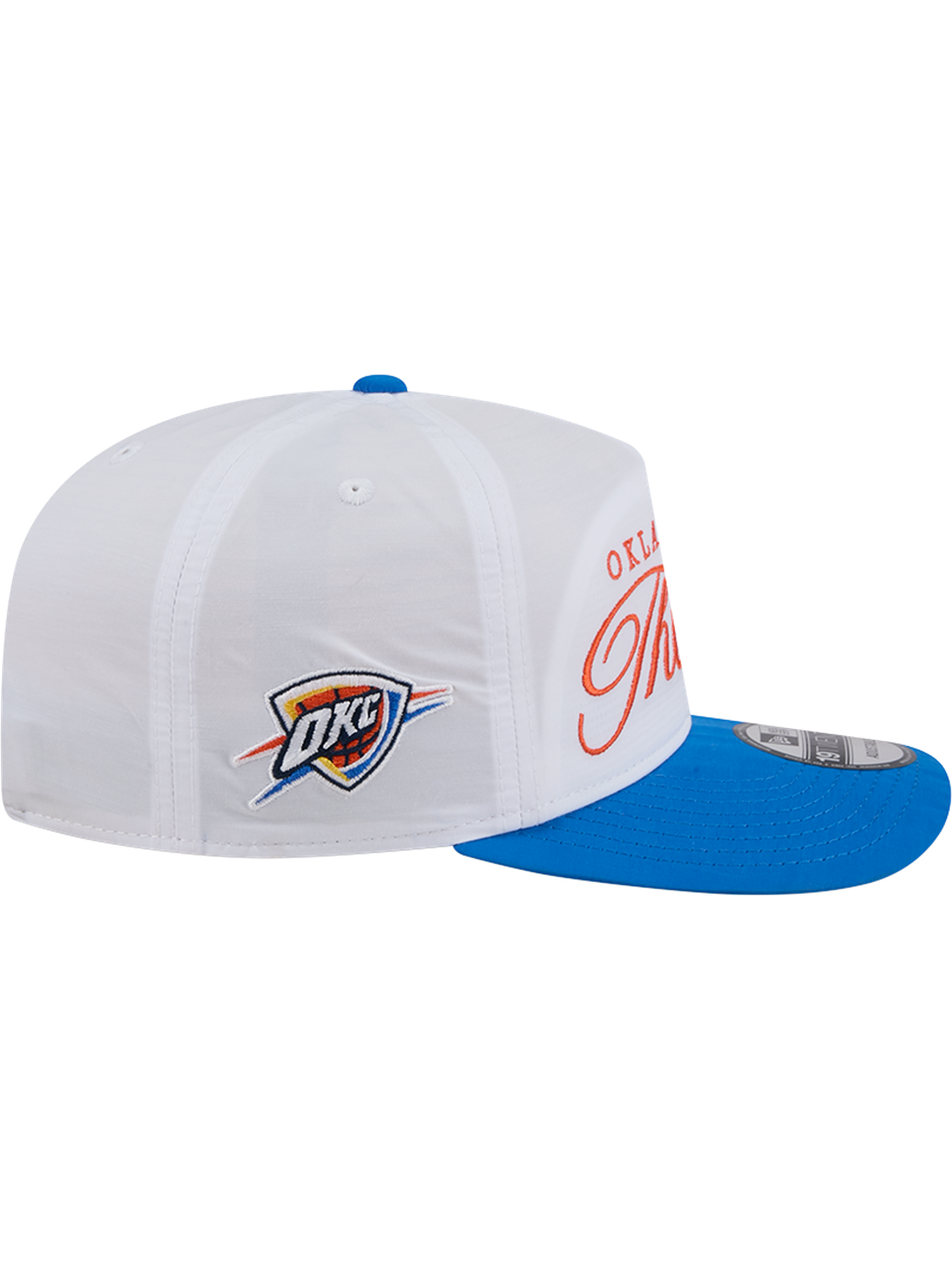 Oklahoma City Thunder New Era NBA 25 Draft 19TWENTY A-Frame Pre-Curved Hat - White