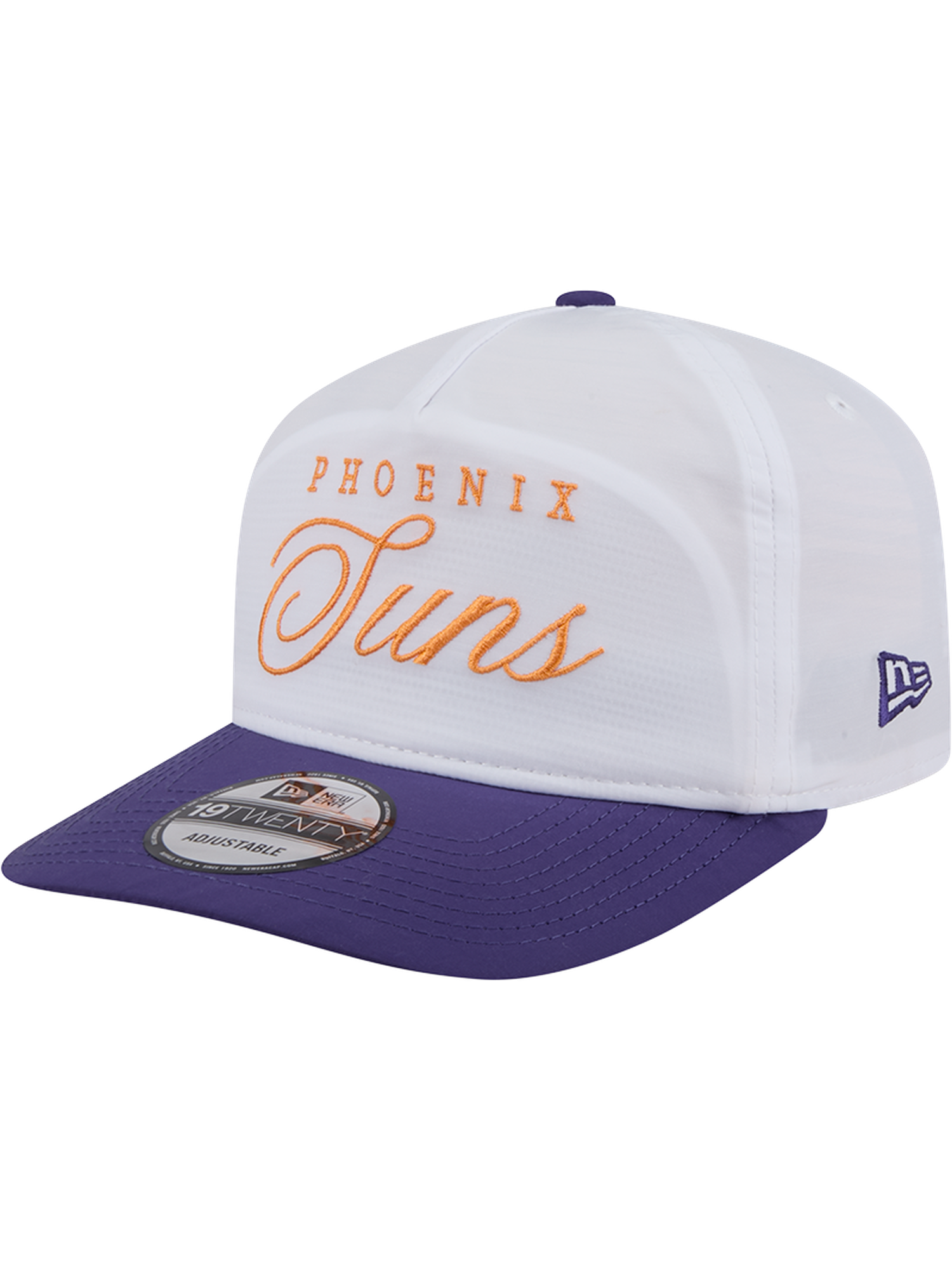 Phoenix Suns New Era NBA 25 Draft 19TWENTY A-Frame Pre-Curved Hat - White