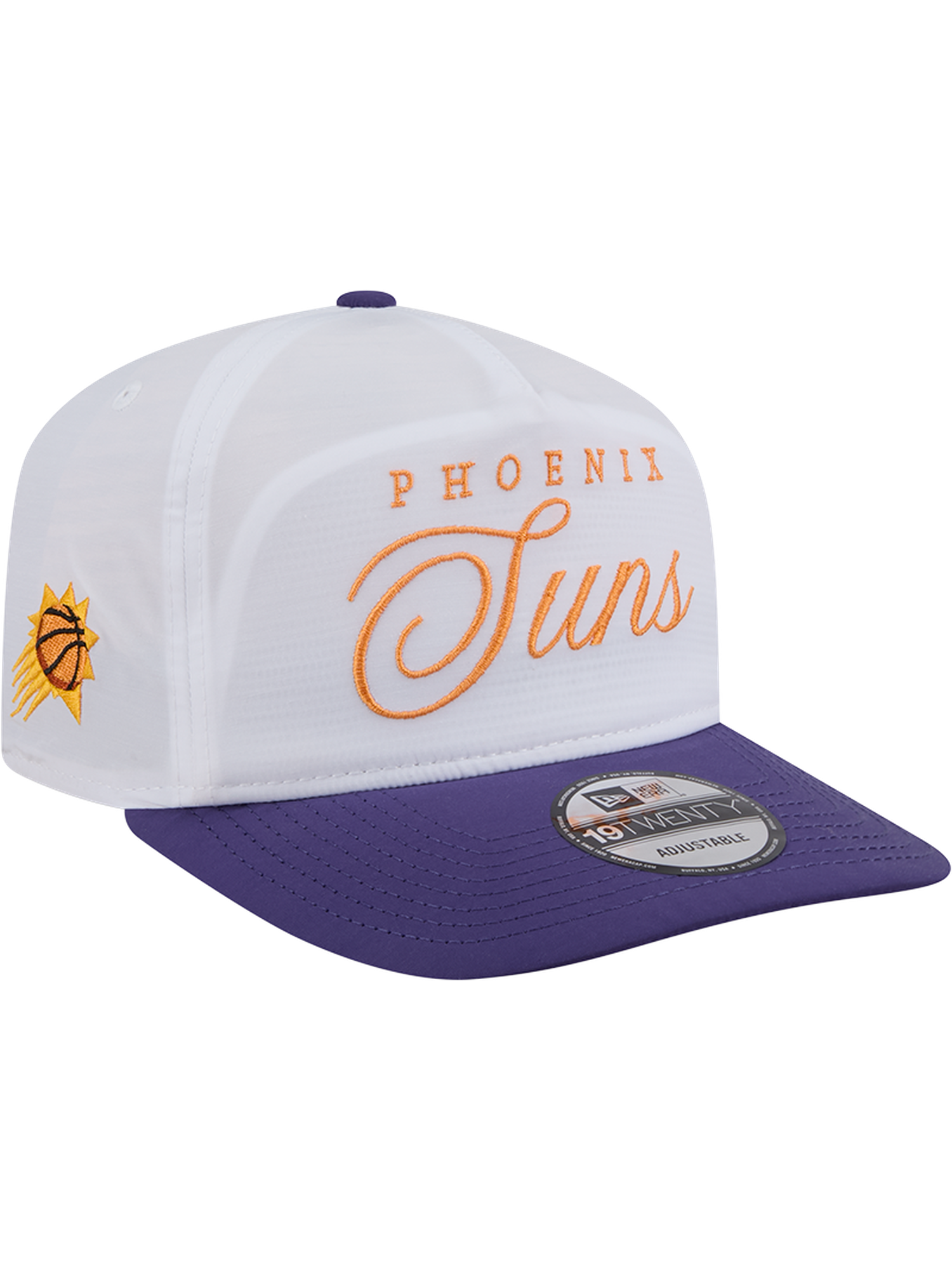 Phoenix Suns New Era NBA 25 Draft 19TWENTY A-Frame Pre-Curved Hat - White