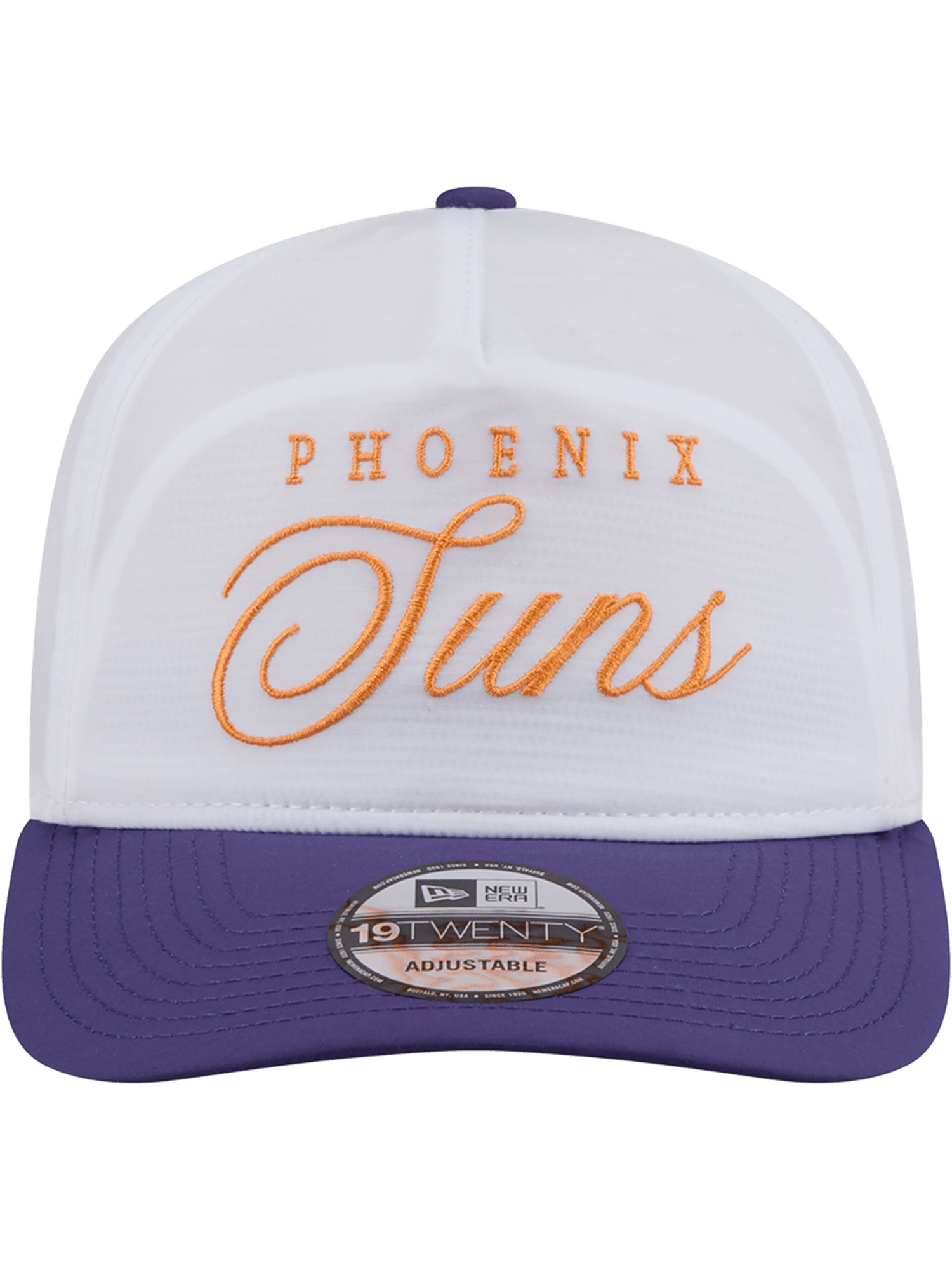 Phoenix Suns New Era NBA 25 Draft 19TWENTY A-Frame Pre-Curved Hat - White