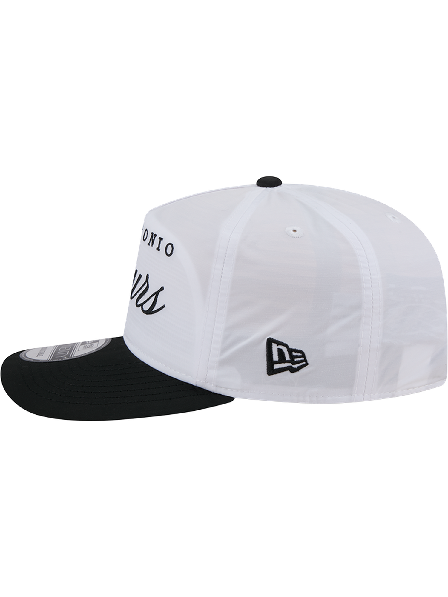 San Antonio Spurs New Era NBA 25 Draft 19TWENTY A-Frame Pre-Curved Hat - White