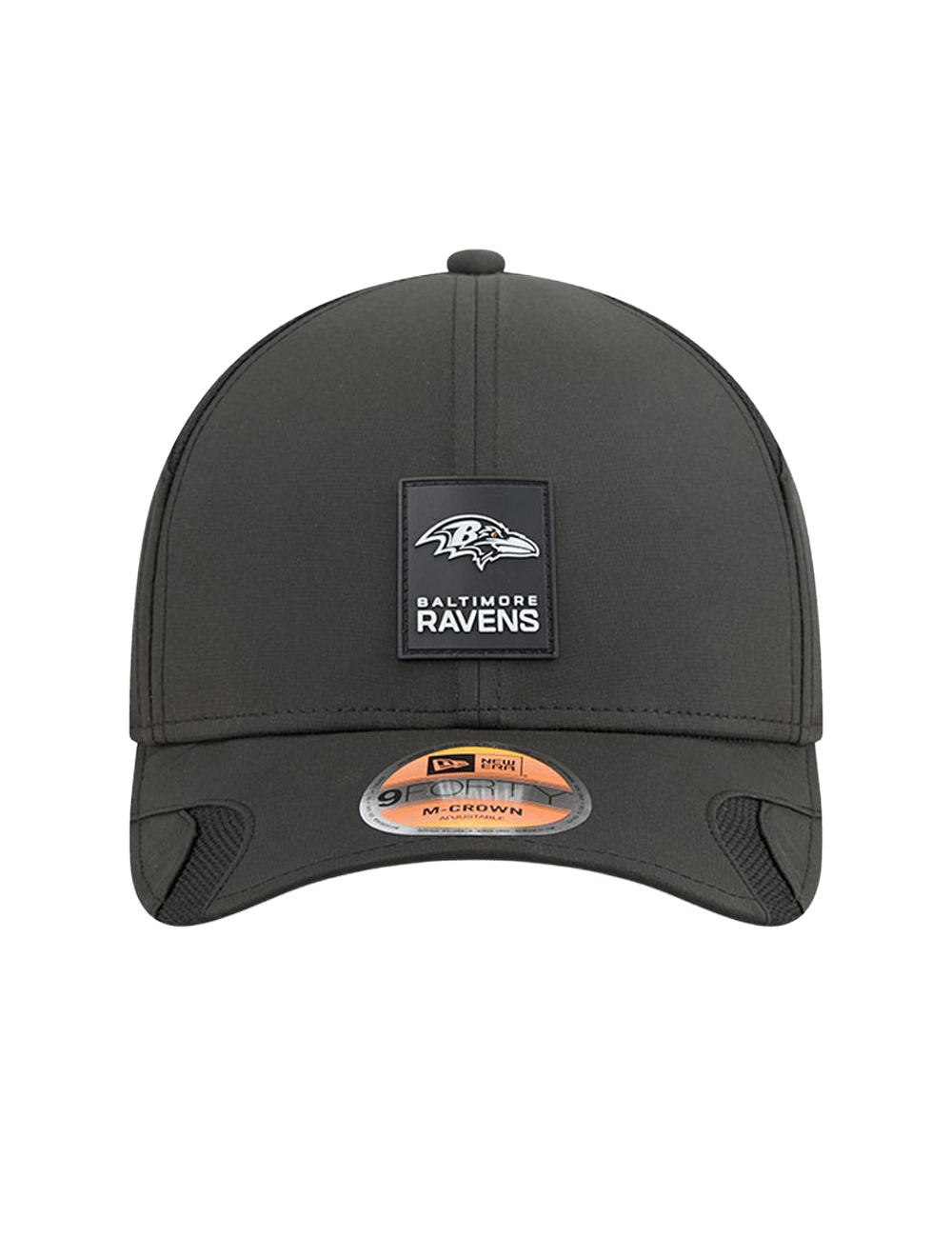 Baltimore Ravens New Era NFL 25 Sideline 9FORTY M-Crown Snapback Hat - Black