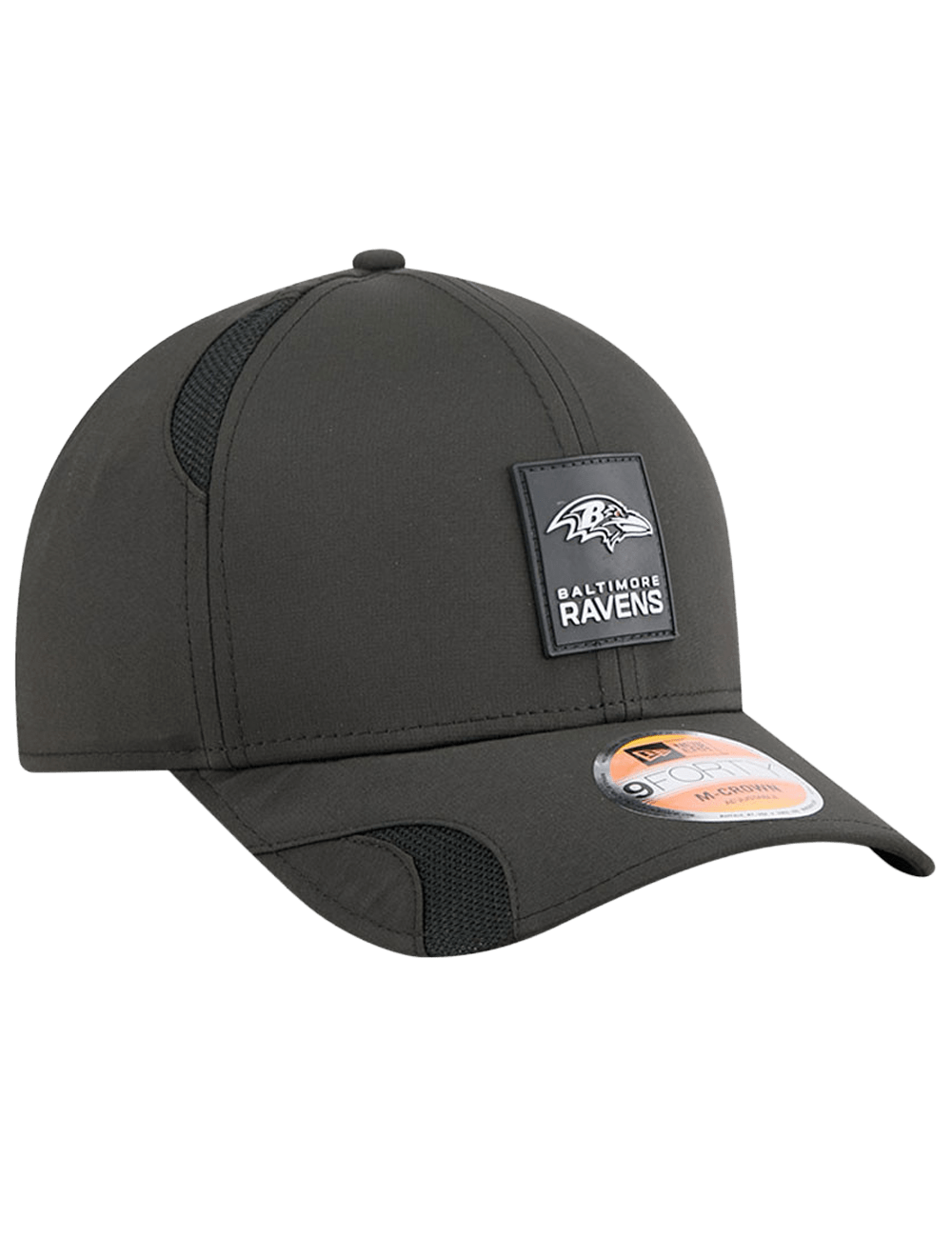 Baltimore Ravens New Era NFL 25 Sideline 9FORTY M-Crown Snapback Hat - Black