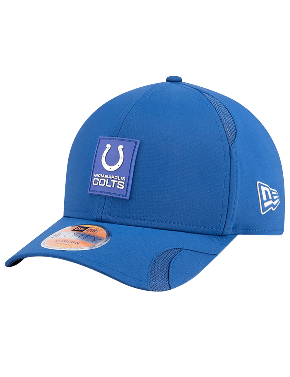 Indianapolis Colts New Era NFL 25 Sideline 9FORTY M-Crown Snapback Hat - Blue