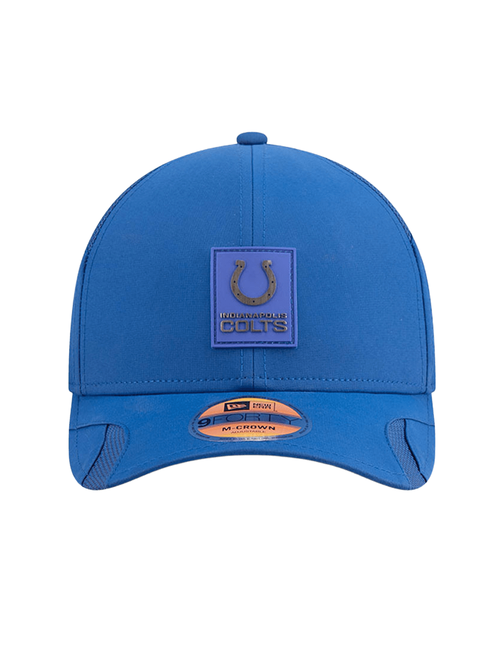 Indianapolis Colts New Era NFL 25 Sideline 9FORTY M-Crown Snapback Hat - Blue
