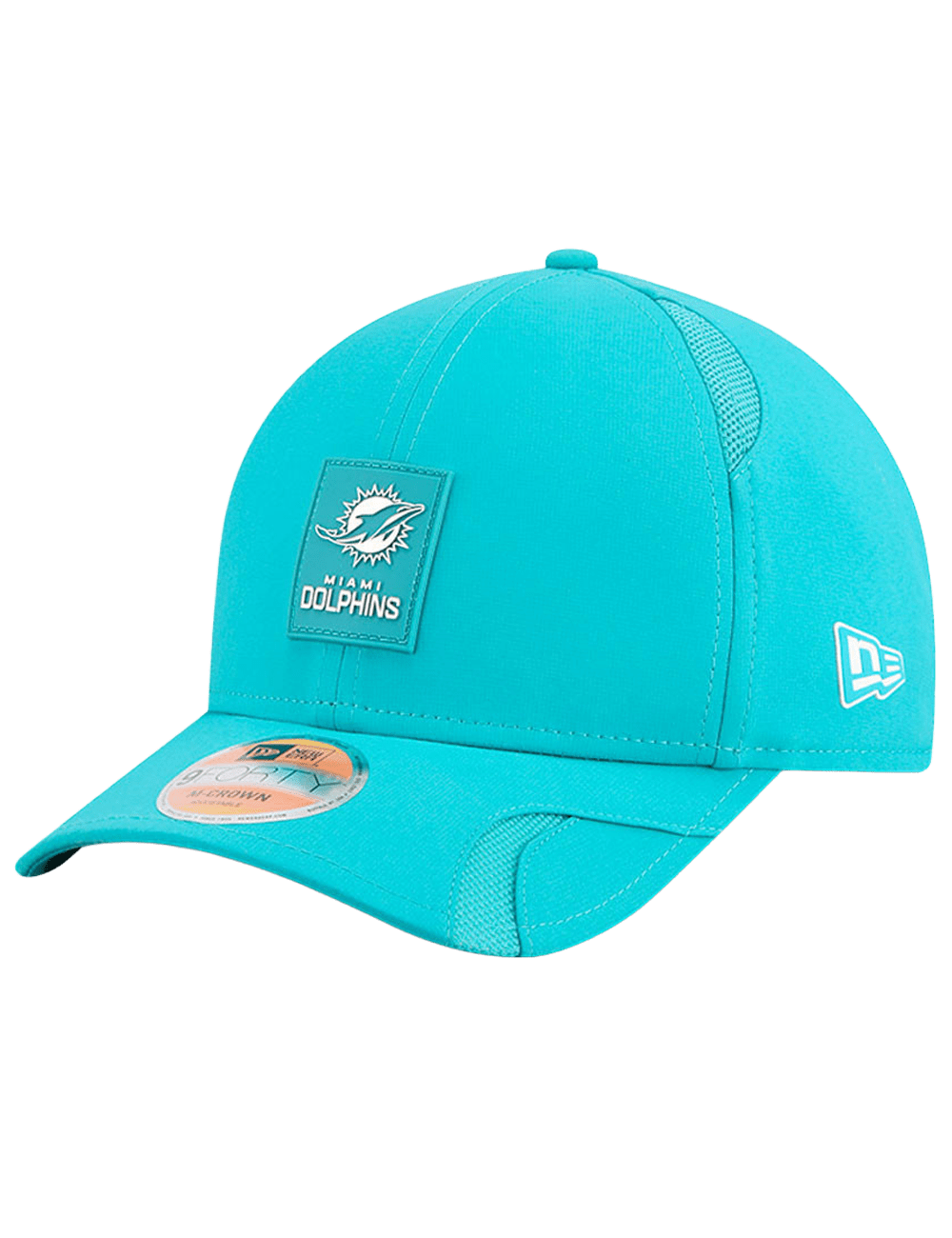 Miami Dolphins New Era NFL 25 Sideline 9FORTY M-Crown Snapback Hat - Aqua