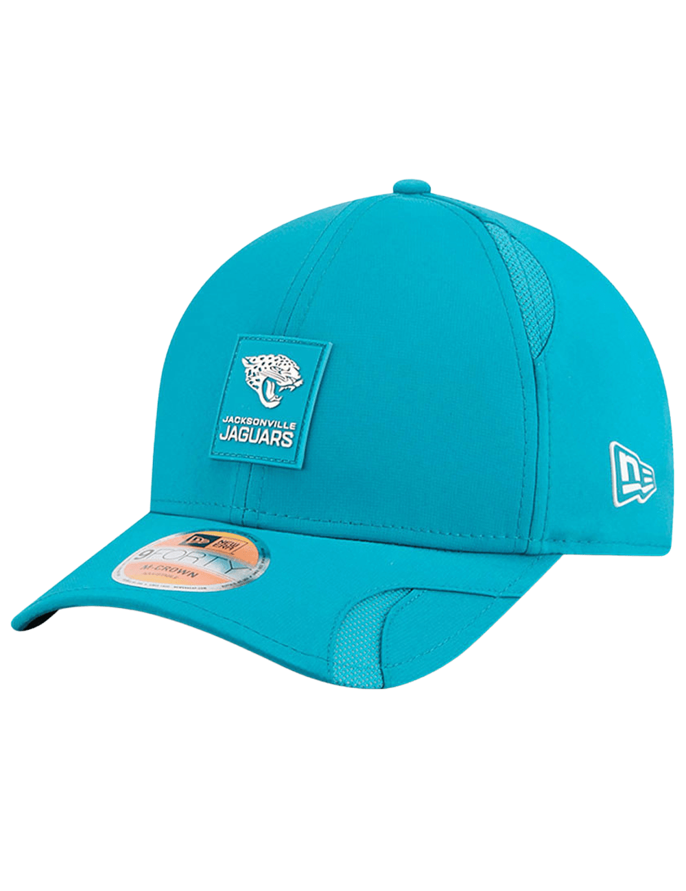 Jacksonville Jaguars New Era NFL 25 Sideline 9FORTY M-Crown Snapback Hat - Turquoise
