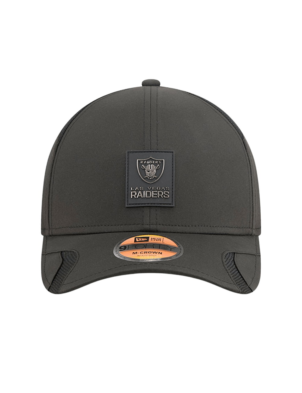 Las Vegas Raiders New Era NFL 25 Sideline 9FORTY M-Crown Snapback Hat - Black
