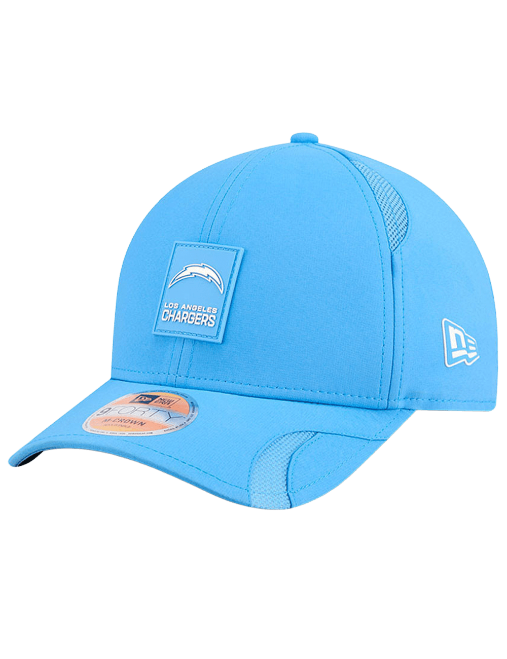 Los Angeles Chargers New Era NFL 25 Sideline 9FORTY M-Crown Snapback Hat - Blue