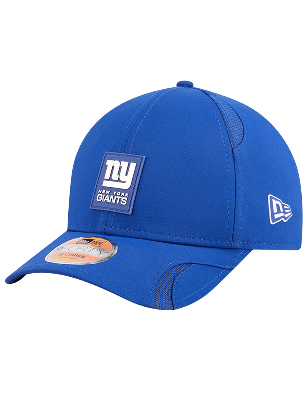 New York Giants New Era NFL 25 Sideline 9FORTY M-Crown Snapback Hat - Blue