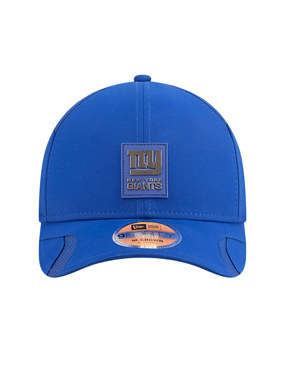 New York Giants New Era NFL 25 Sideline 9FORTY M-Crown Snapback Hat - Blue