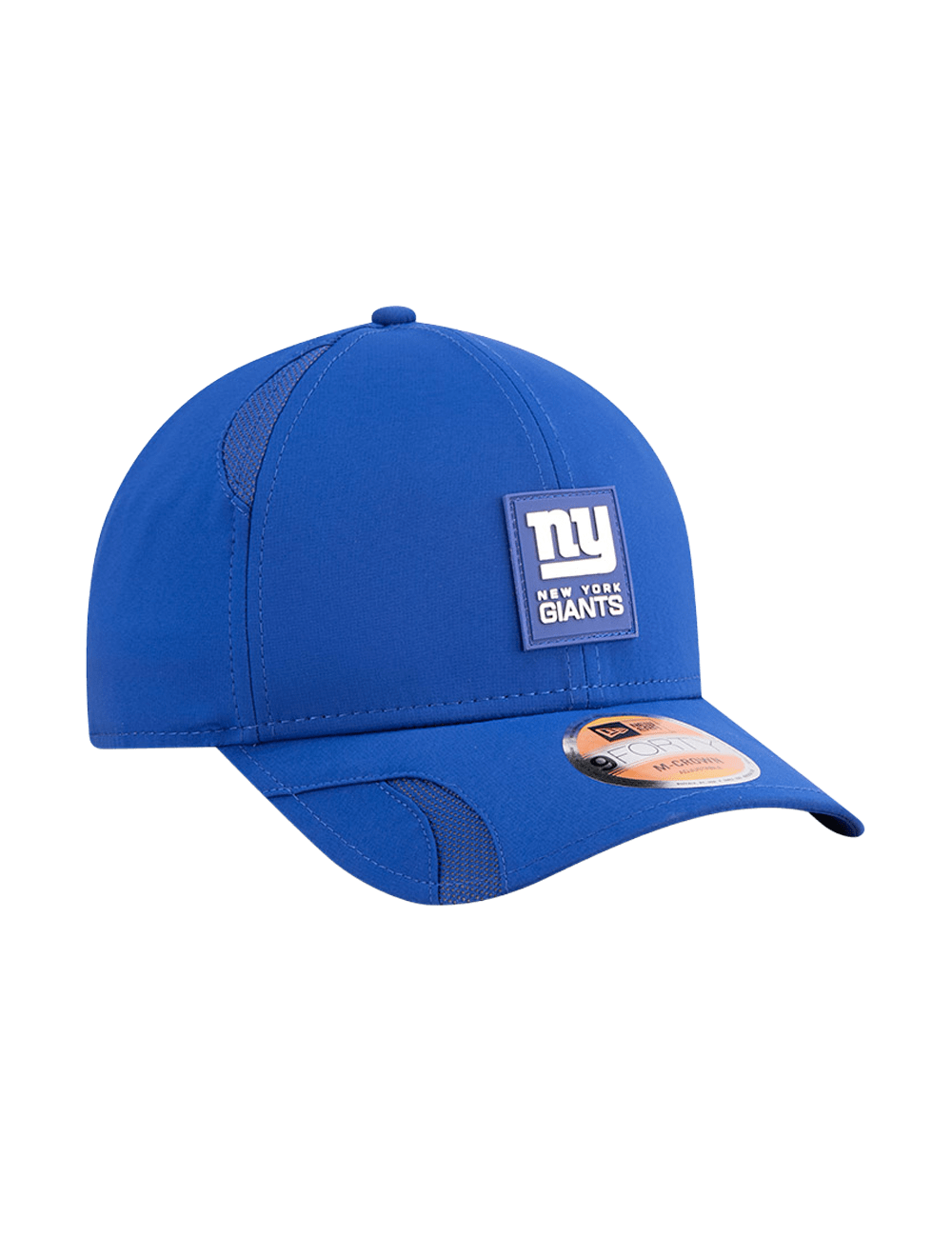 New York Giants New Era NFL 25 Sideline 9FORTY M-Crown Snapback Hat - Blue