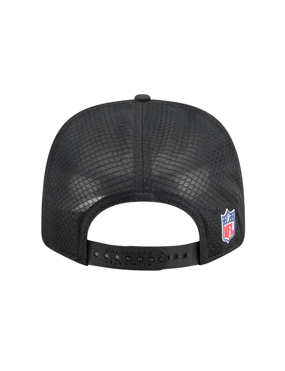 Baltimore Ravens New Era NFL 25 Sideline 9SEVENTY Stretch-Snapback Hat - Black