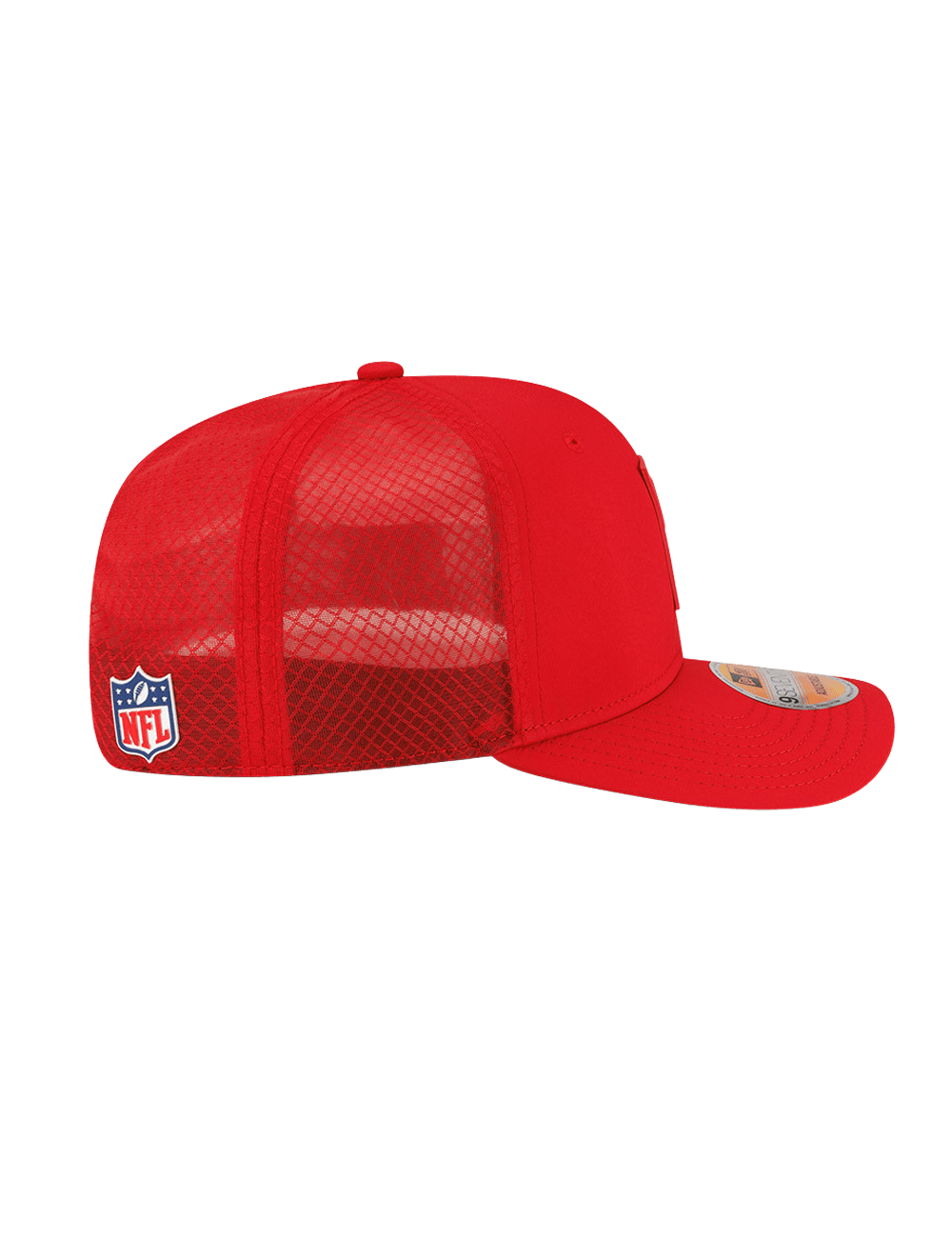 Kansas City Chiefs New Era NFL 25 Sideline 9SEVENTY Stretch-Snapback Hat - Red