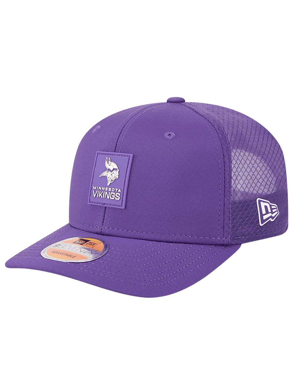 Minnesota Vikings New Era NFL 25 Sideline 9SEVENTY Stretch-Snapback Hat - Purple