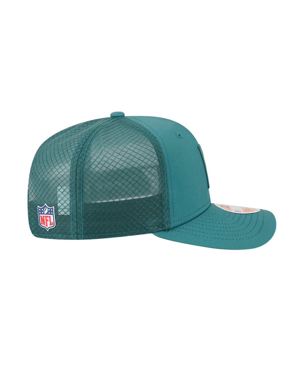 Philadelphia Eagles New Era NFL 25 Sideline 9SEVENTY Stretch-Snapback Hat - Green
