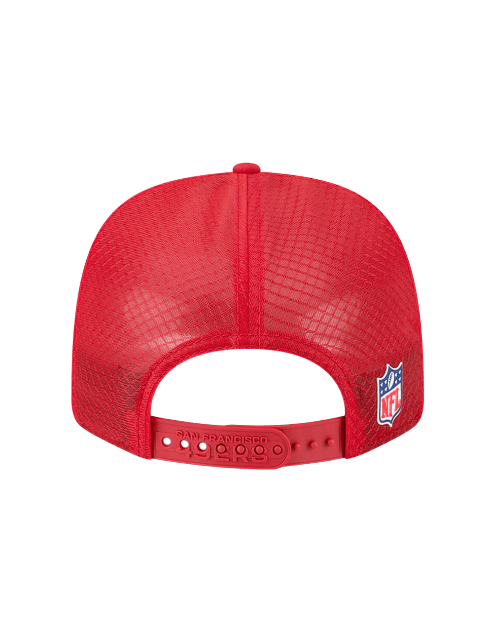 San Francisco 49ers New Era NFL 25 Sideline 9SEVENTY Stretch-Snapback Hat - Red